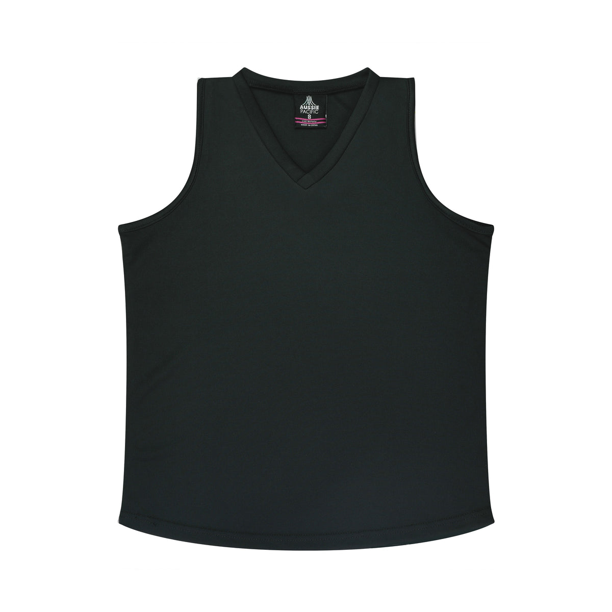 Aussie Pacific Botany Womens Singlet 2107 in Black