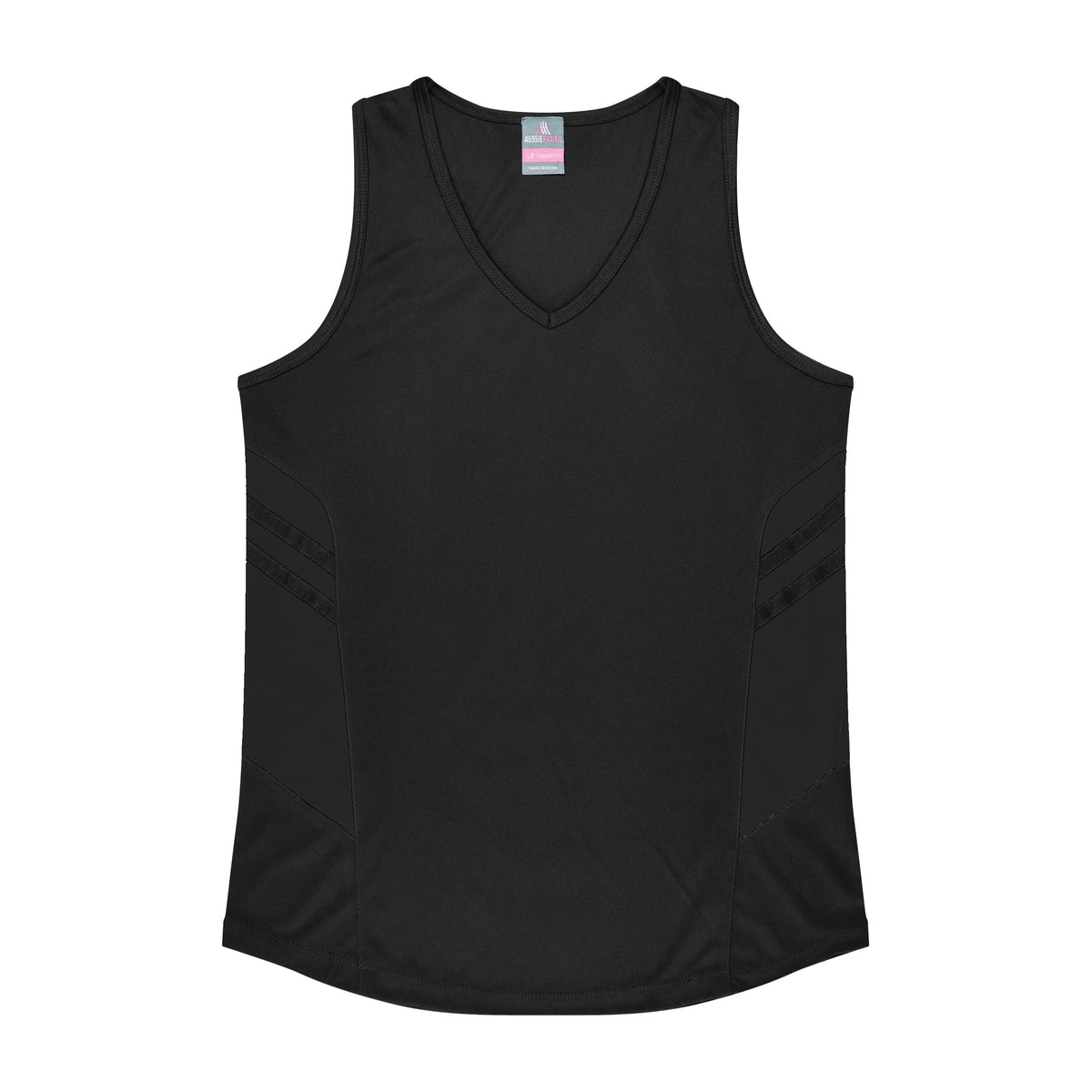 Aussie Pacific Tasman Womens Singlet 2111 in Black