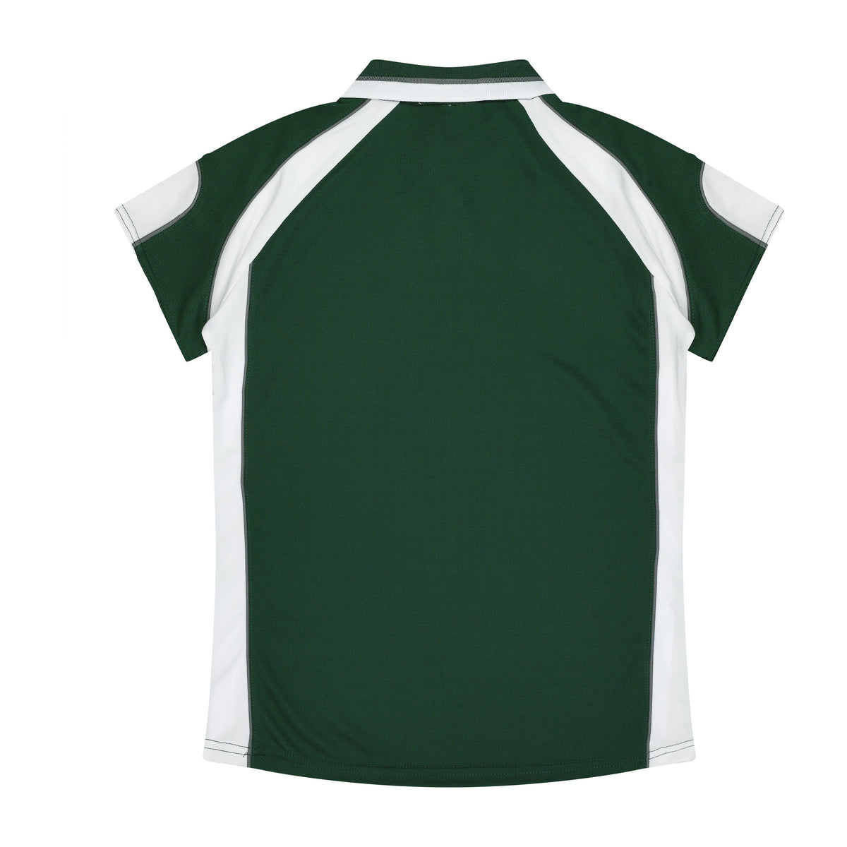Aussie Pacific Murray Womens Polo 2300 in Bottle/White, back view