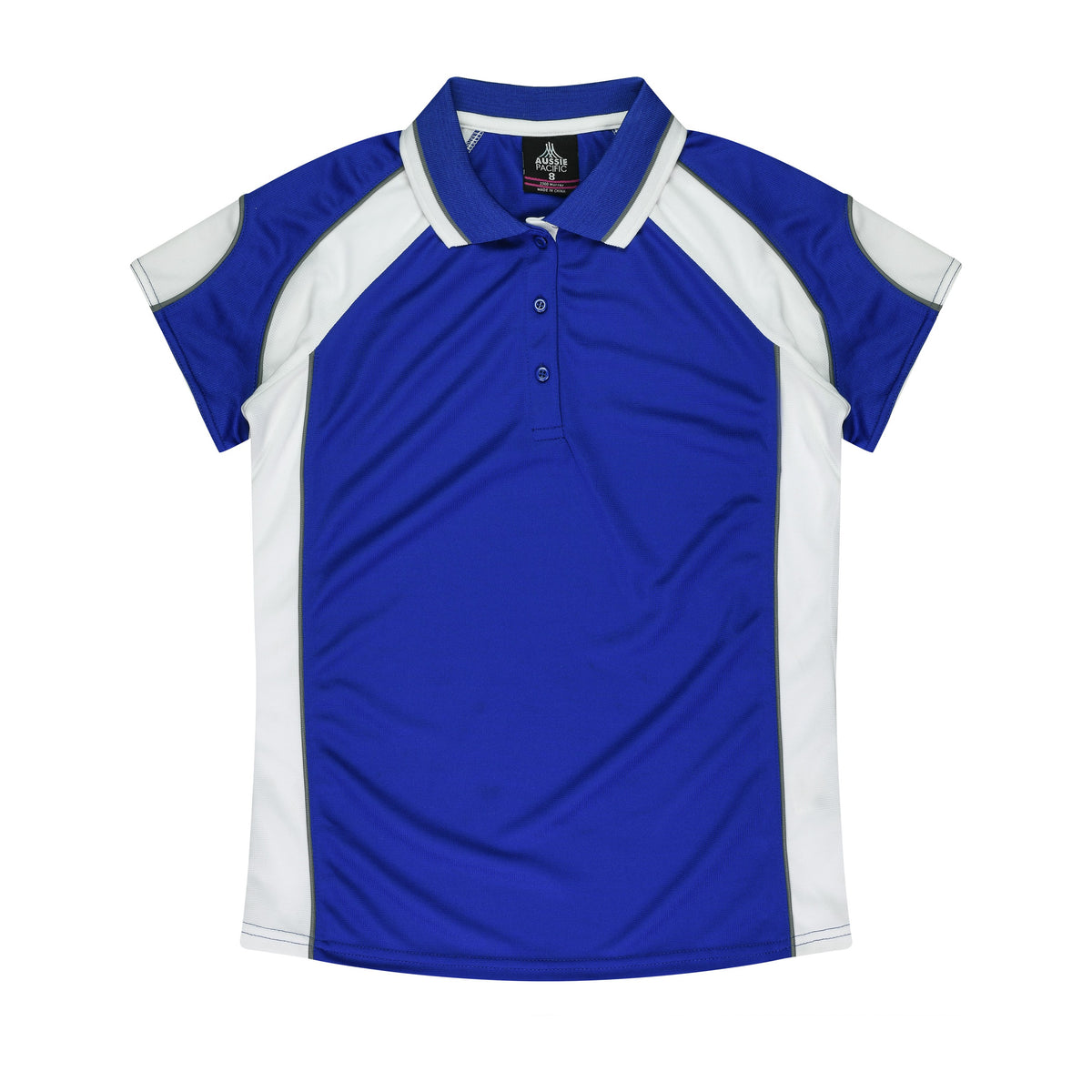 Aussie Pacific Murray Womens Polo 2300 in Royal/White
