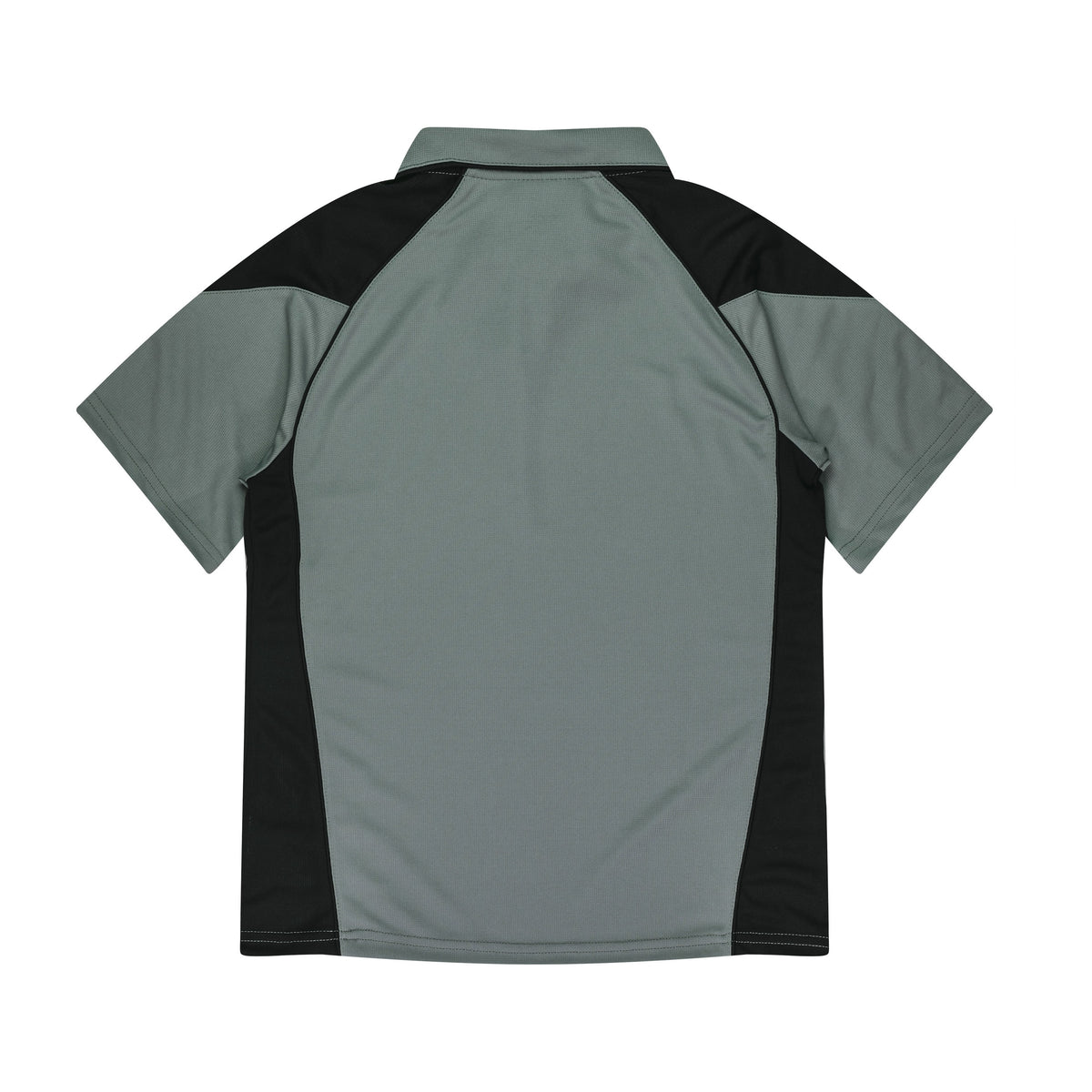 Aussie Pacific Premier Womens Polo 2301 in Ashe/Black, back view