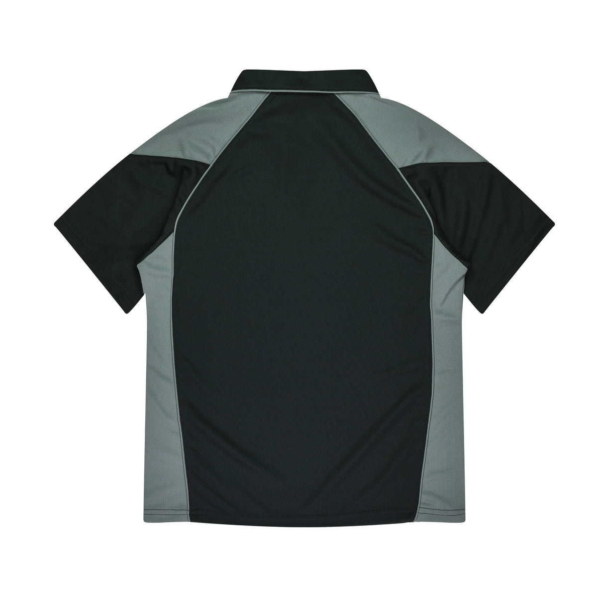 Aussie Pacific Premier Womens Polo 2301 in Black/Ashe, back view