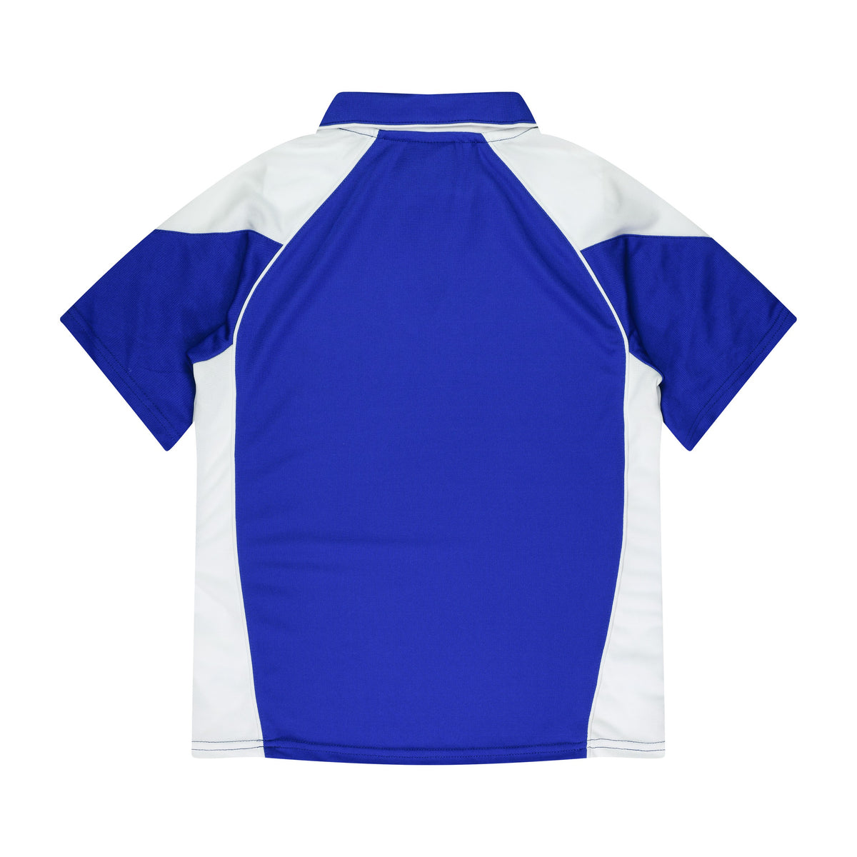 Aussie Pacific Premier Womens Polo 2301 in Royal/White, back view