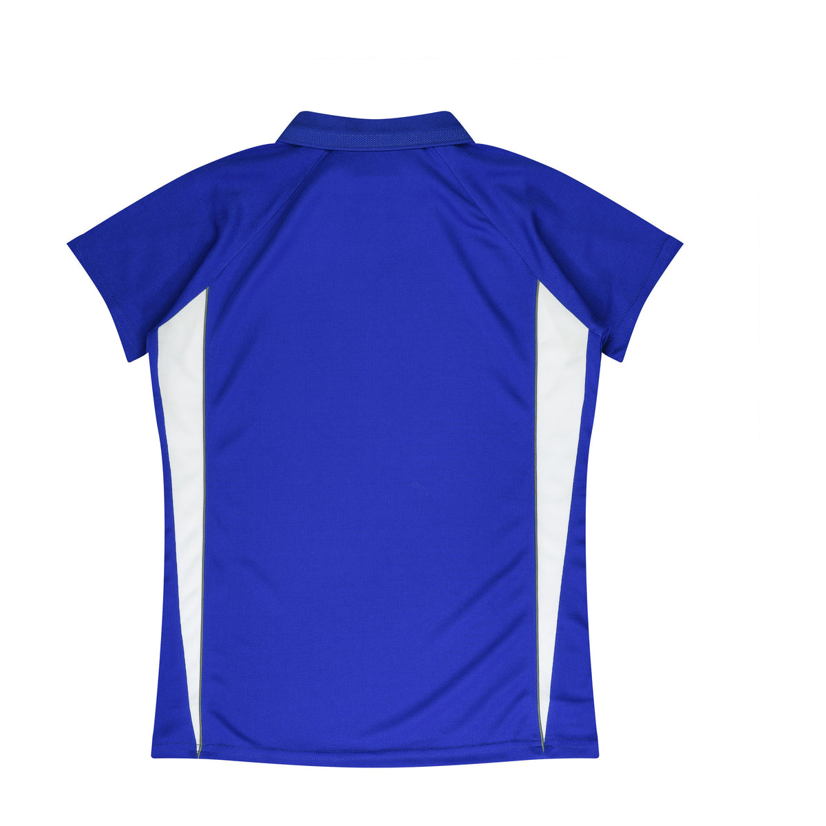 Aussie Pacific Eureka Womens Polo 2304 in Royal/White, back view