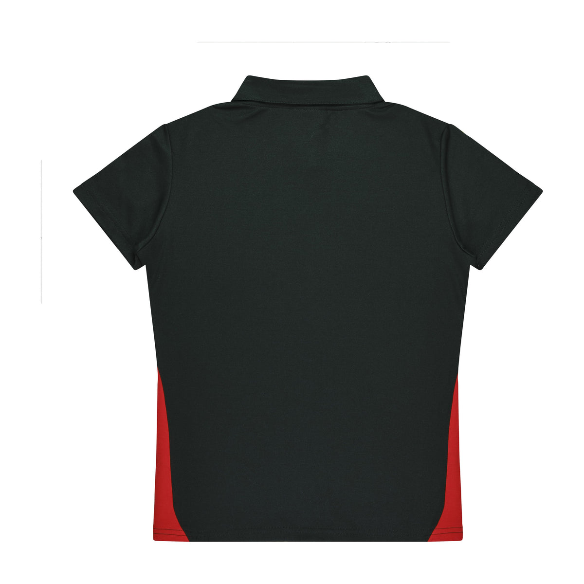 Aussie Pacific Paterson Womens Polo 2305 in Black/Red, back view
