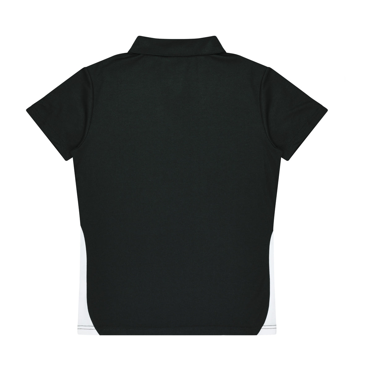 Aussie Pacific Paterson Womens Polo 2305 in Black/White, back view