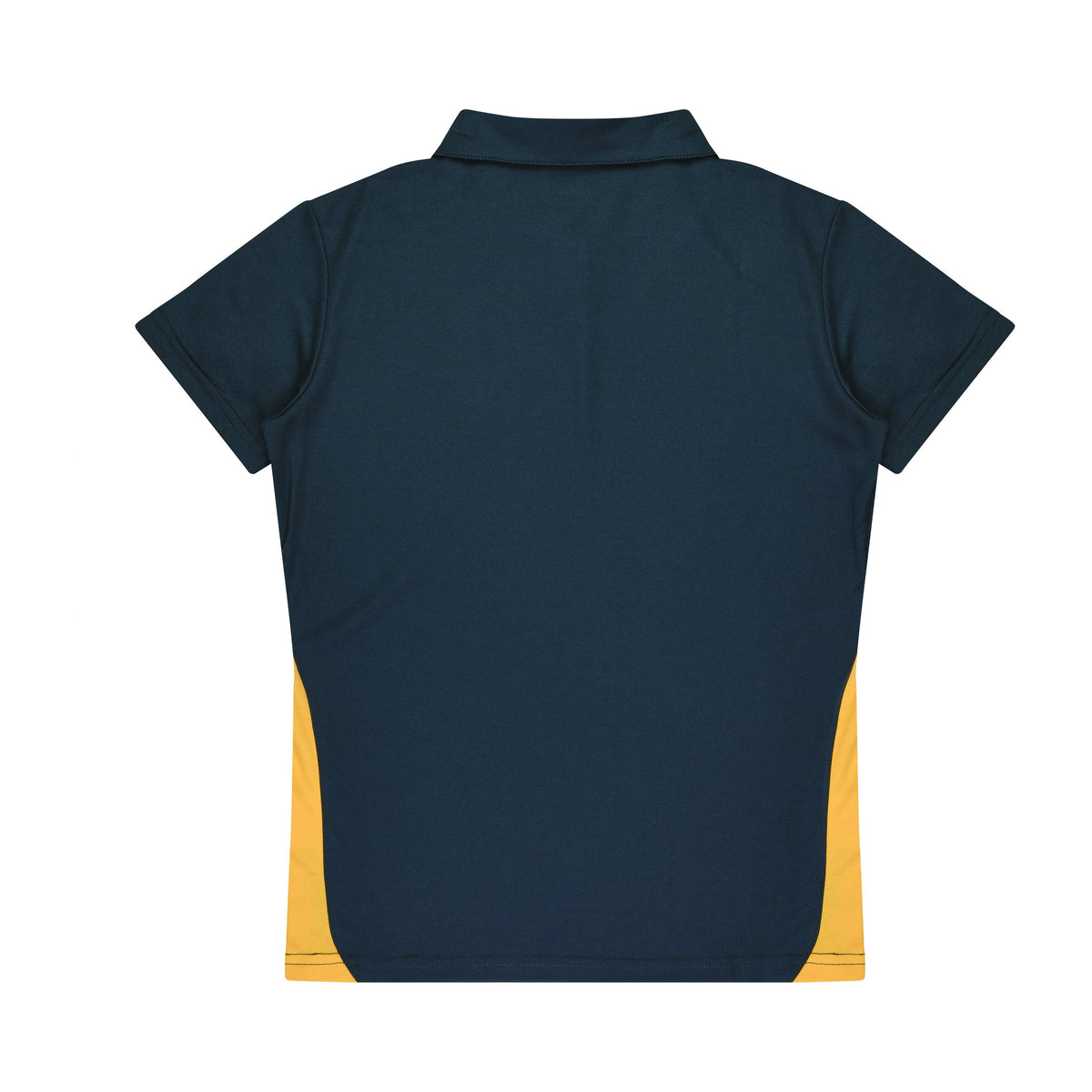 Aussie Pacific Paterson Womens Polo 2305 in Navy/Gold, back view