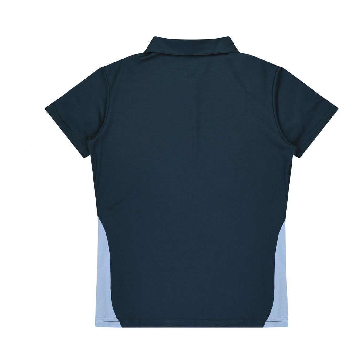 Aussie Pacific Paterson Womens Polo 2305 in Navy/Sky, back view