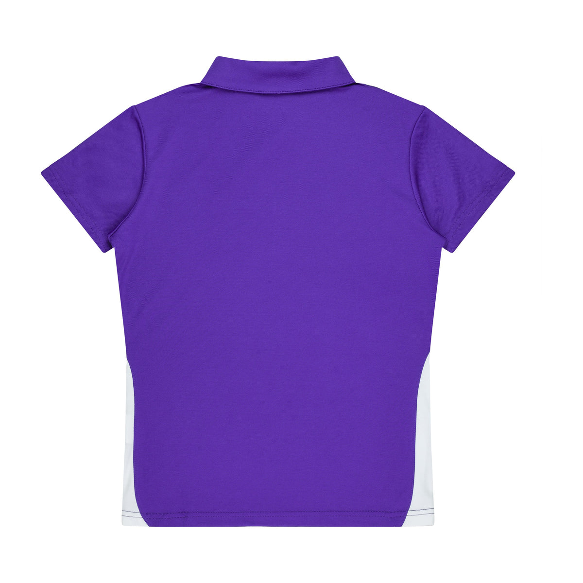 Aussie Pacific Paterson Womens Polo 2305 in Purple/White, back view