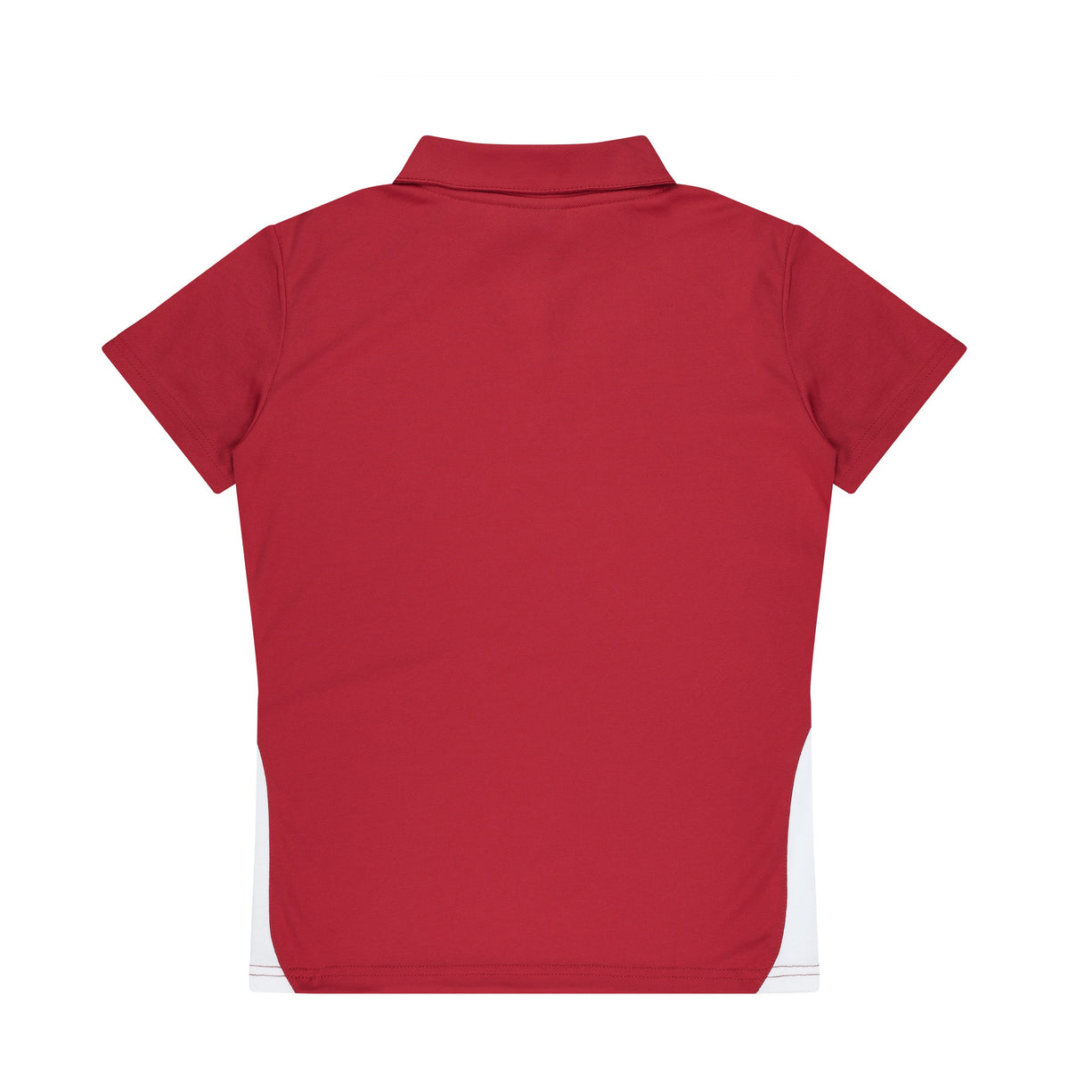 Aussie Pacific Paterson Womens Polo 2305 in Red/White, back view