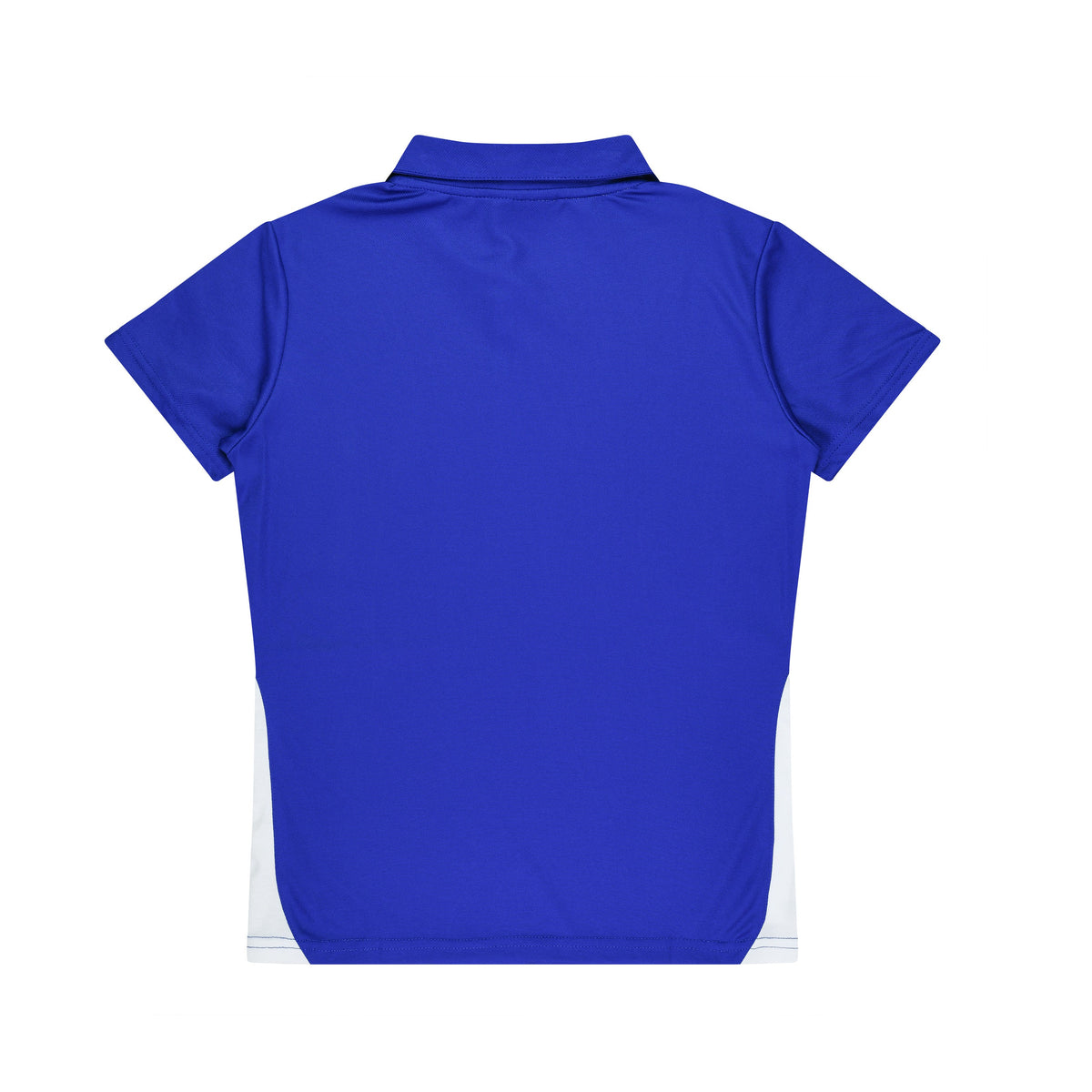 Aussie Pacific Paterson Womens Polo 2305 in Royal/White, back view