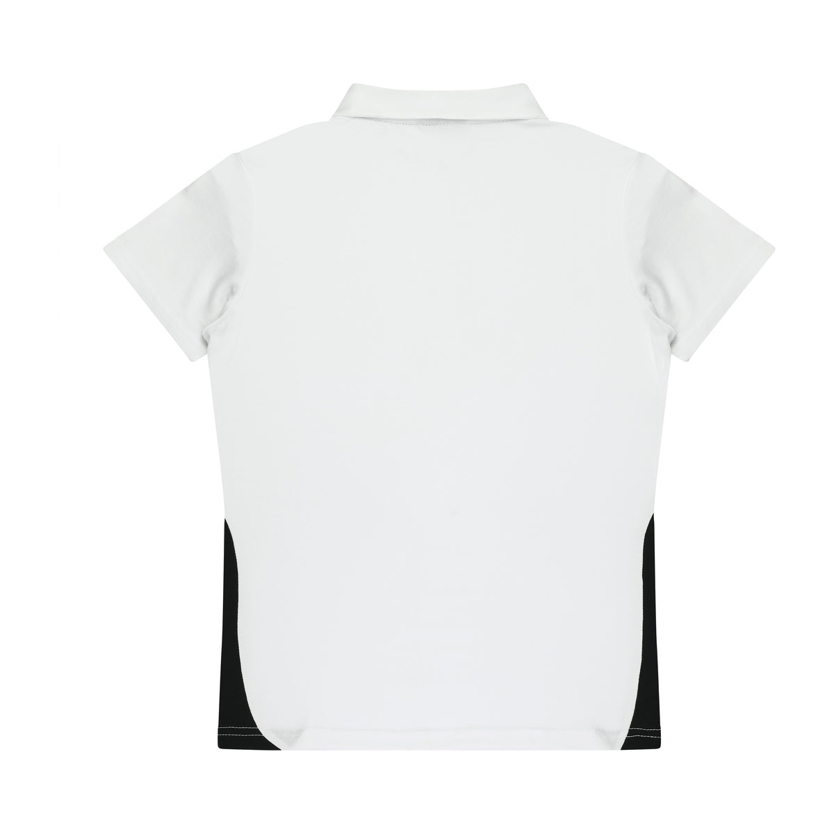 Aussie Pacific Paterson Womens Polo 2305 in White/Black, back view