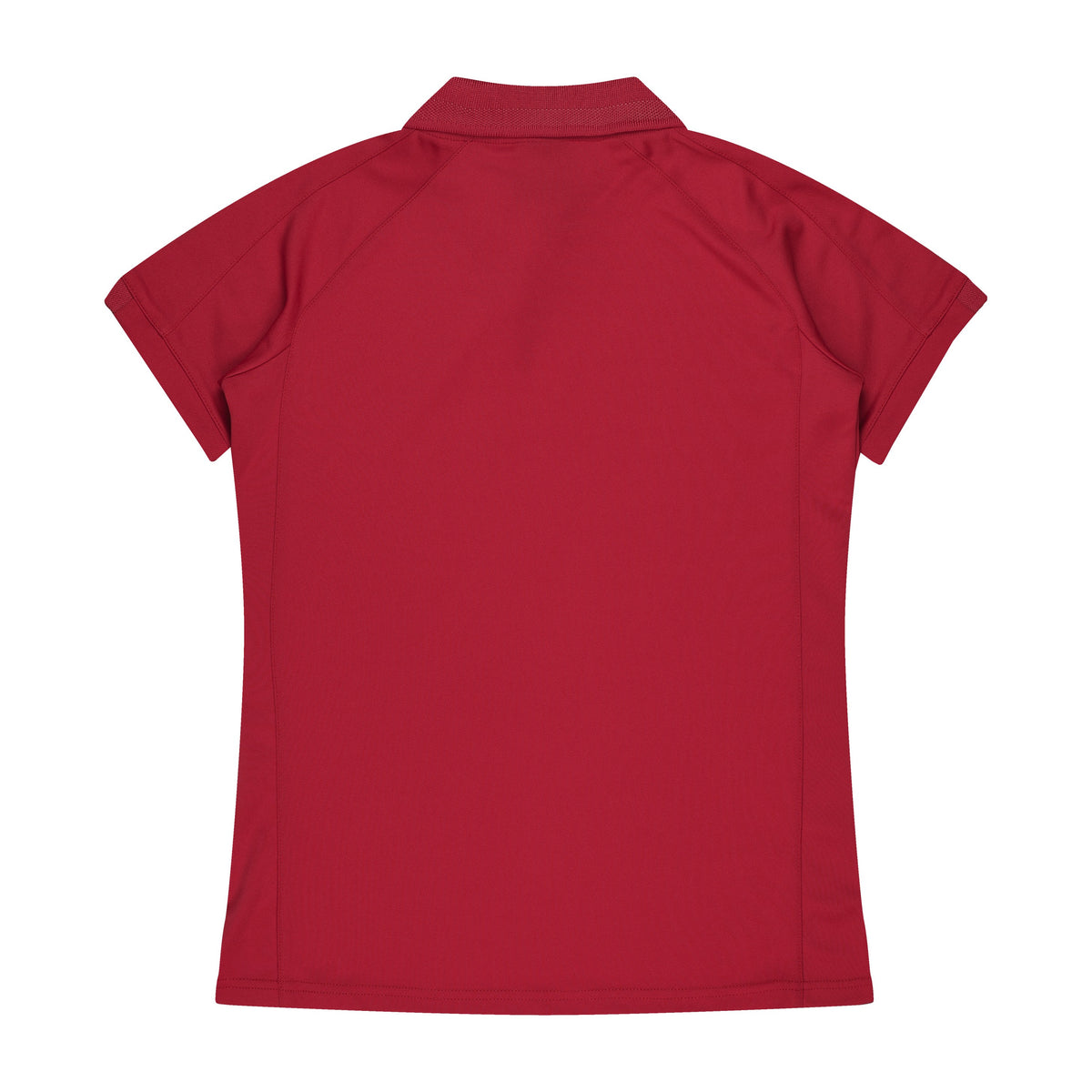 Aussie Pacific Flinders Womens Polo 2308 in Red/White, back view