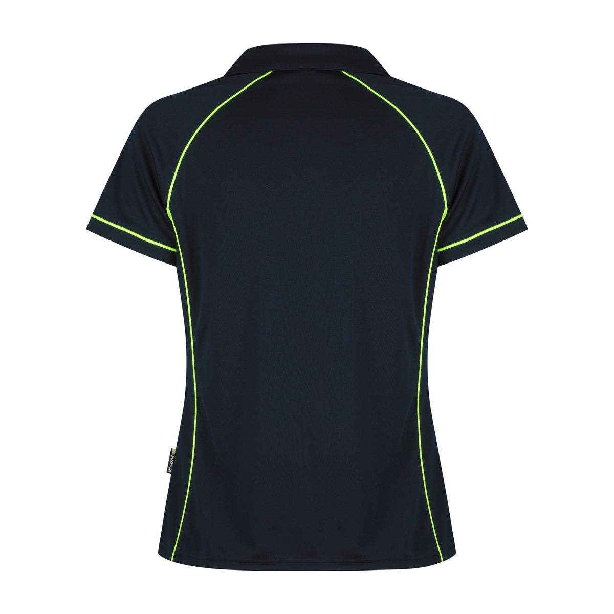 Aussie Pacific Endeavour Womens Polo 2310 in Navy/Green, back view