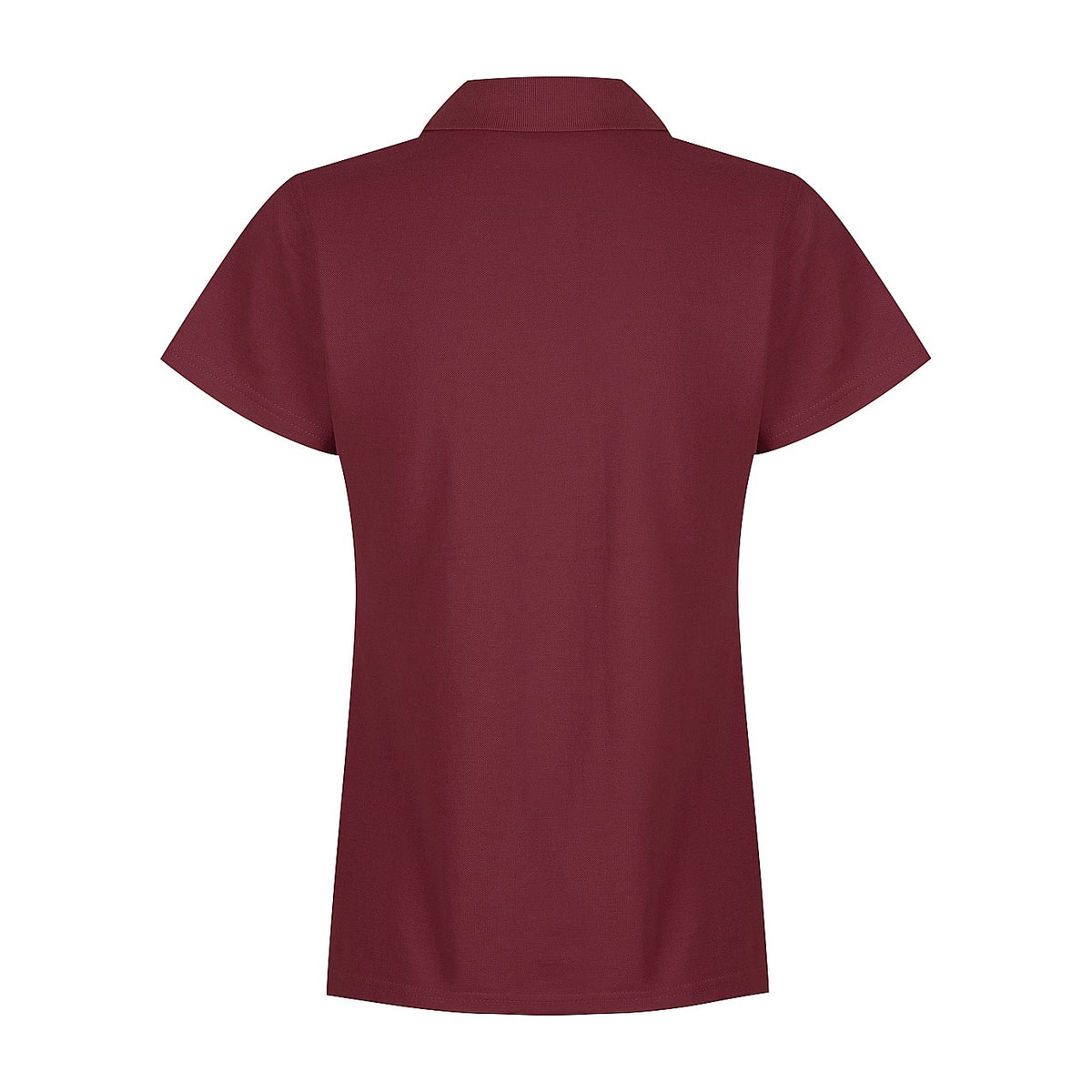 Aussie Pacific Hunter Womens Polo 2312 in Maroon, back view