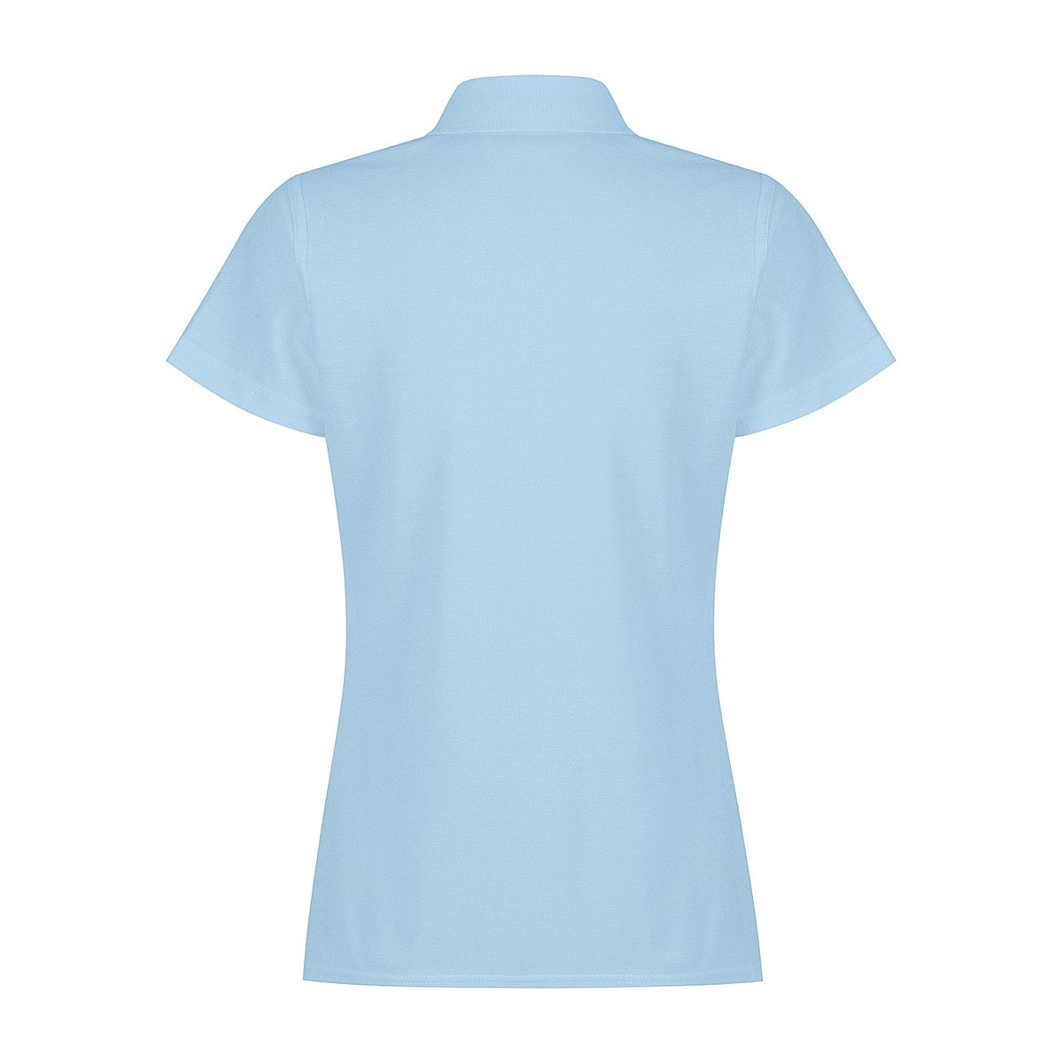 Aussie Pacific Hunter Womens Polo 2312 in Sky, back view