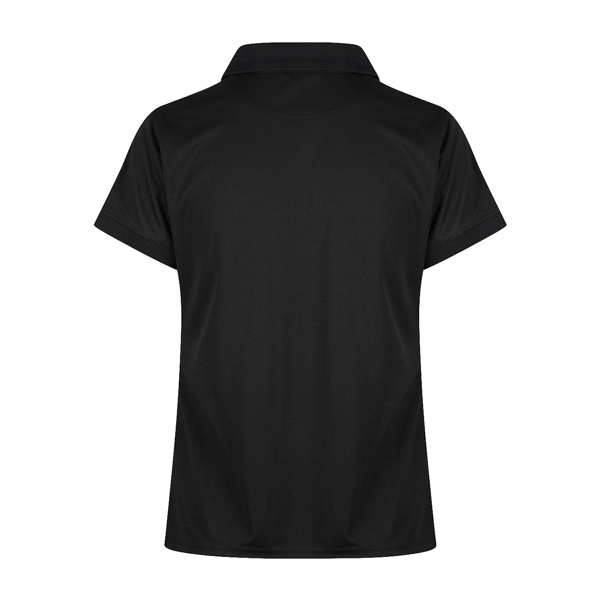 Aussie Pacific Lachlan Womens Polo 2314 in Black, back view