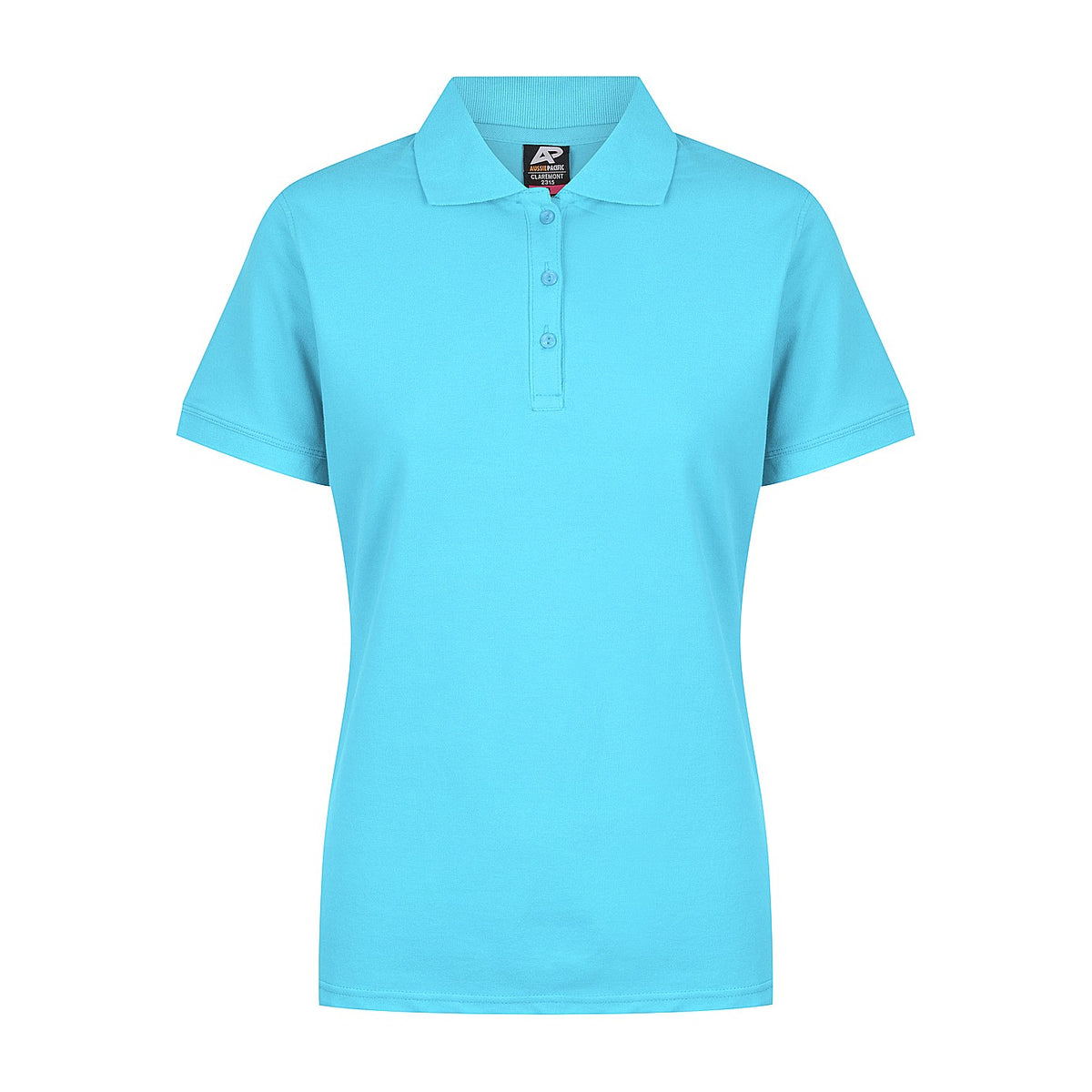 Aussie Pacific Claremont Womens Polo 2315 in Cyan