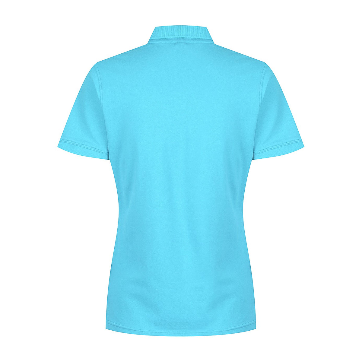 Aussie Pacific Claremont Womens Polo 2315 in Cyan, back view