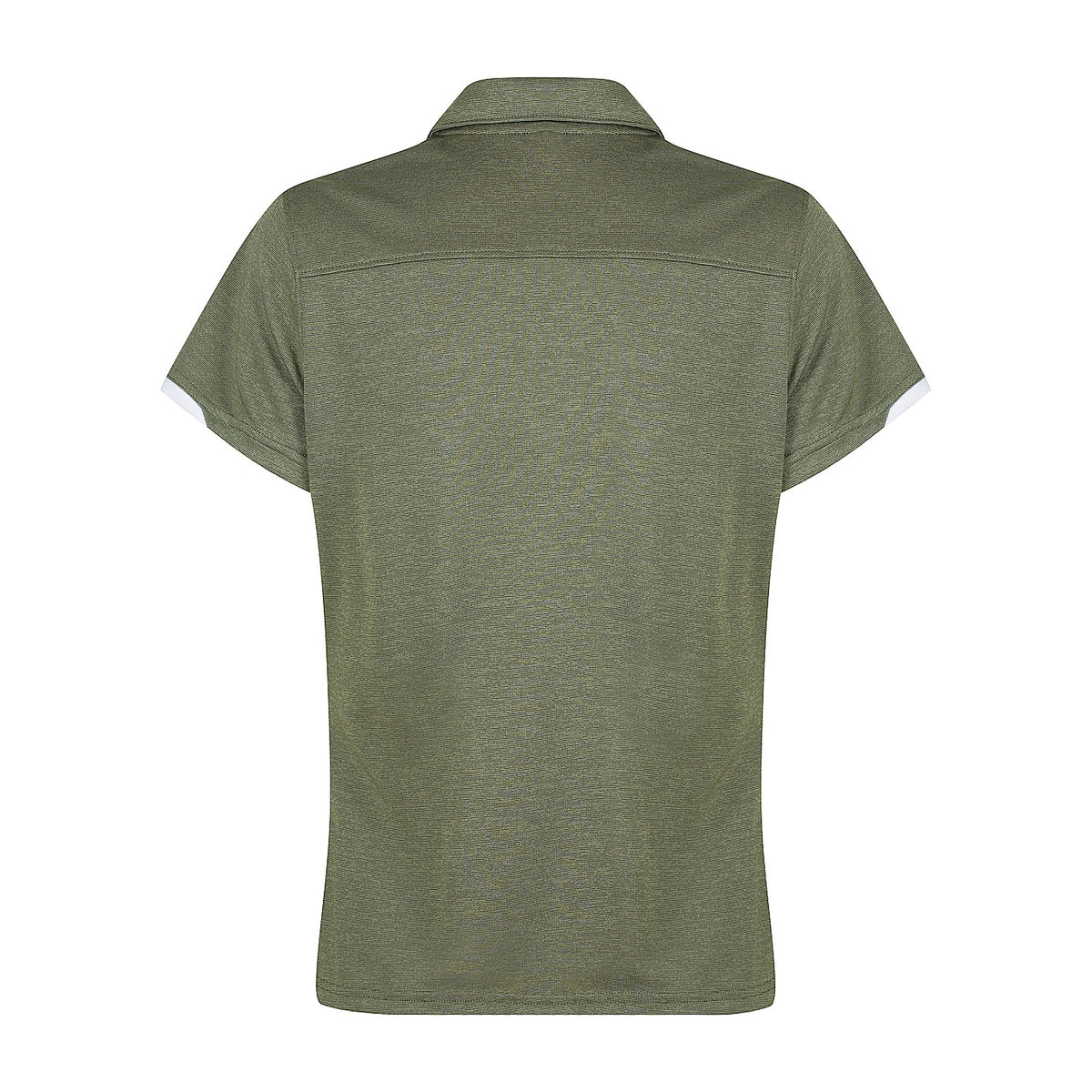 Aussie Pacific Morris Womens Polo 2317 in Army Green/White, back view