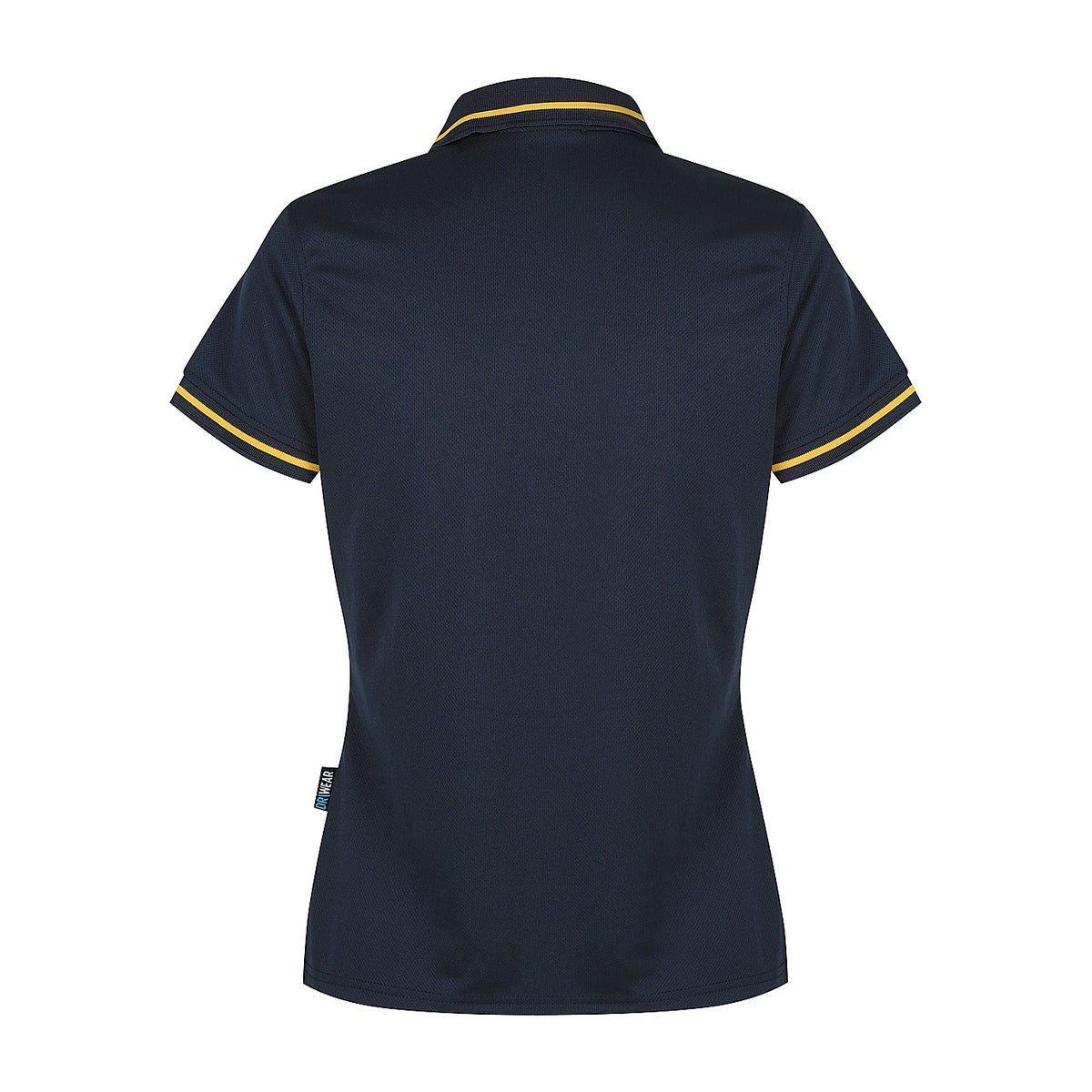 Aussie Pacific Cottesloe Womens Polo 2319 in Navy/Gold, back view
