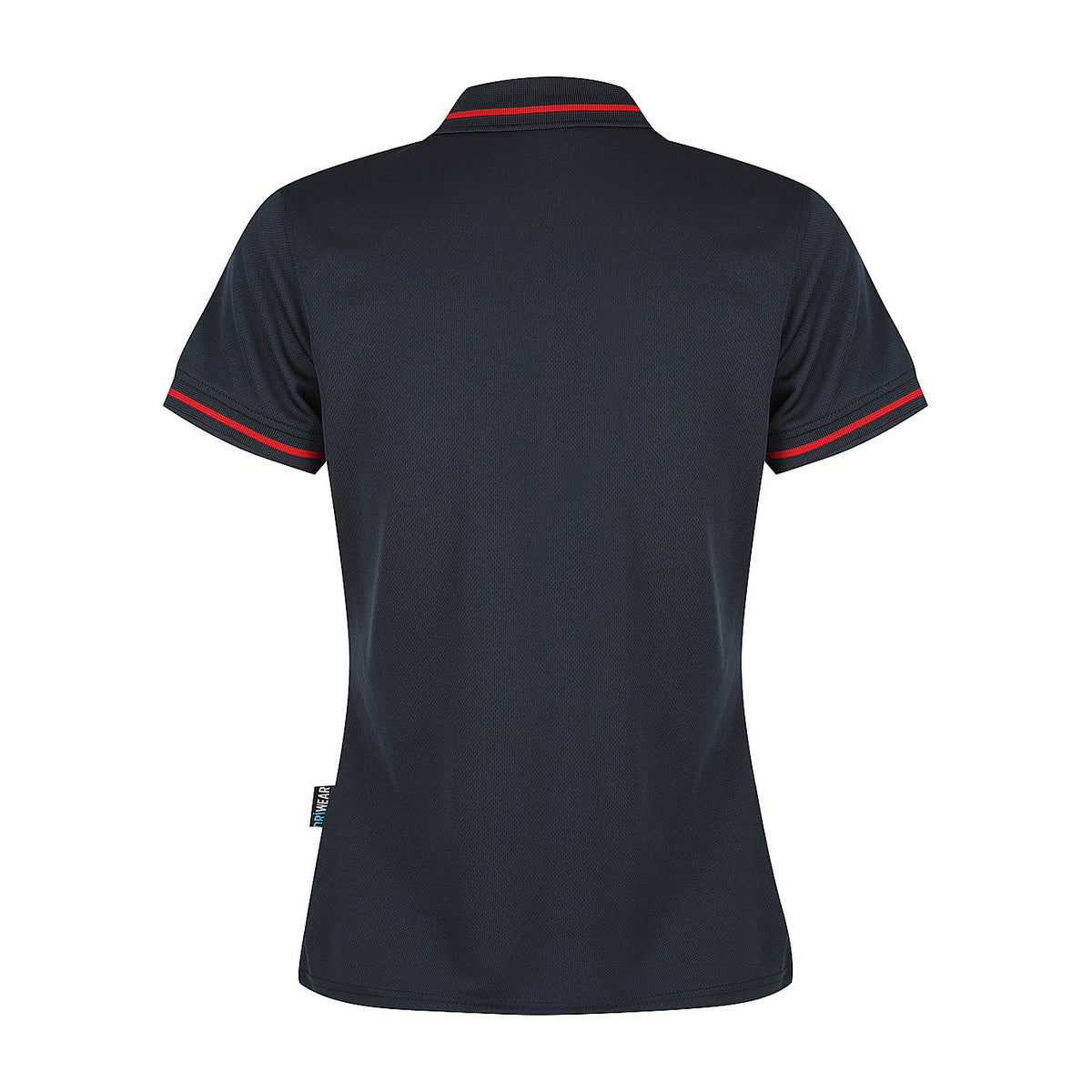 Aussie Pacific Cottesloe Womens Polo 2319 in Navy/Red, back view