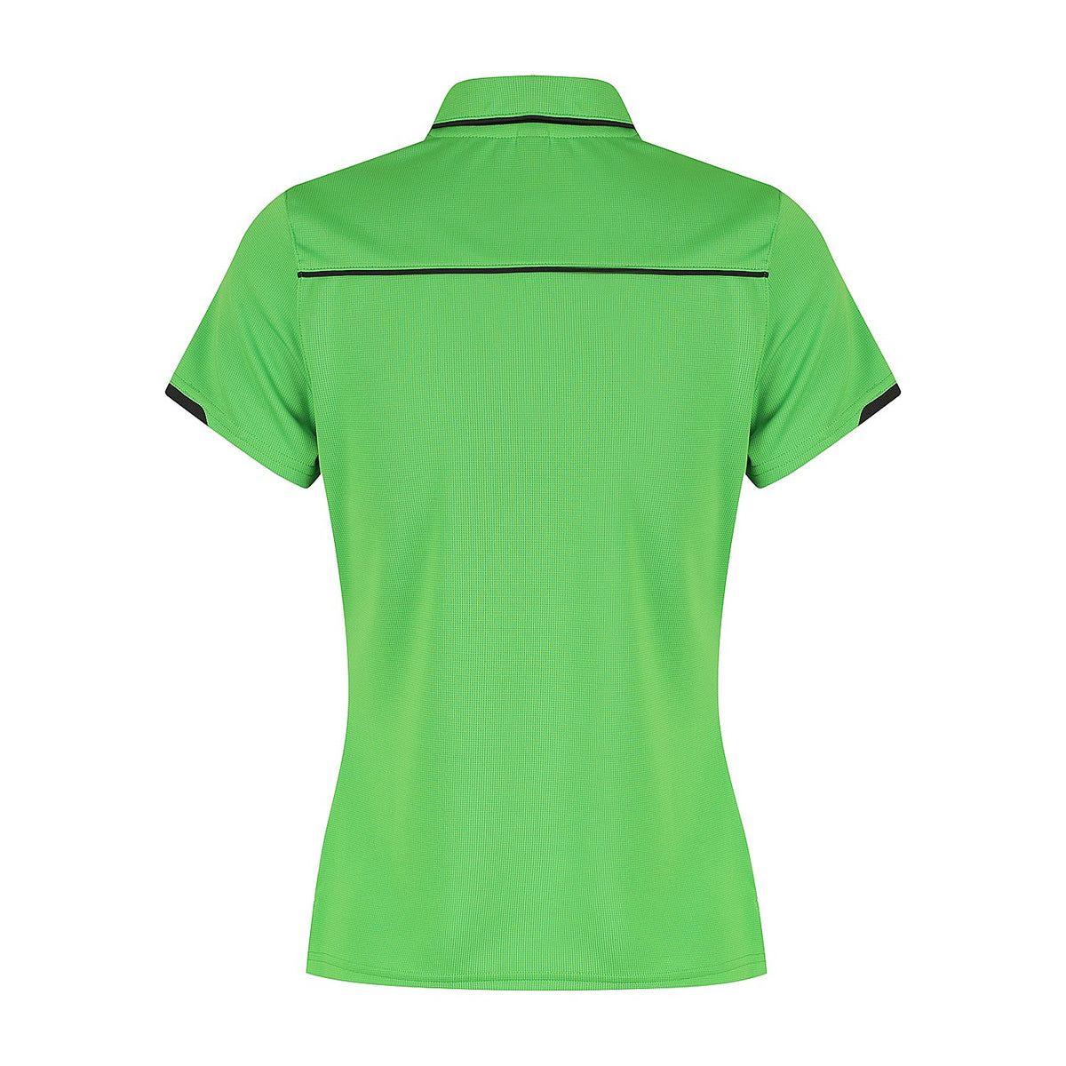 Aussie Pacific Currumbin Womens Polo 2320 in Kawa Green/Black, back view
