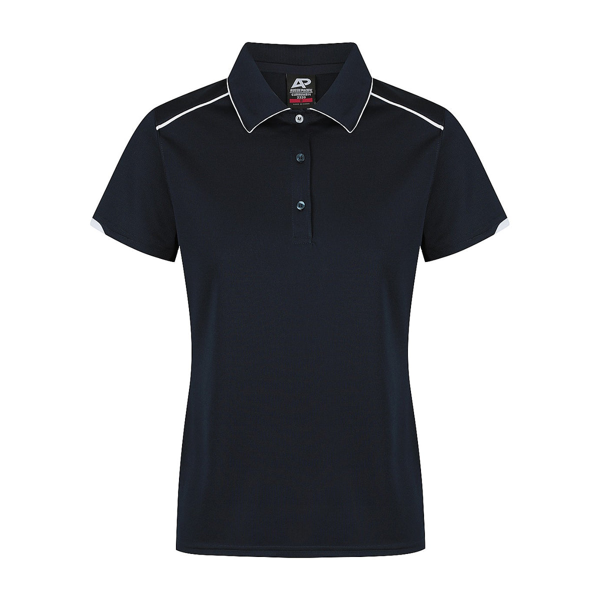 Aussie Pacific Currumbin Womens Polo 2320 in Navy/White