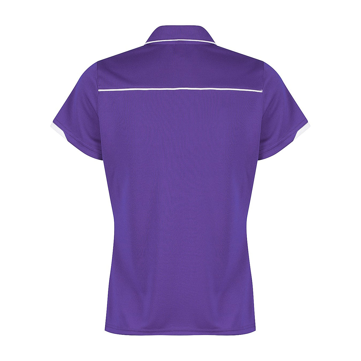 Aussie Pacific Currumbin Womens Polo 2320 in Purple/White, back view