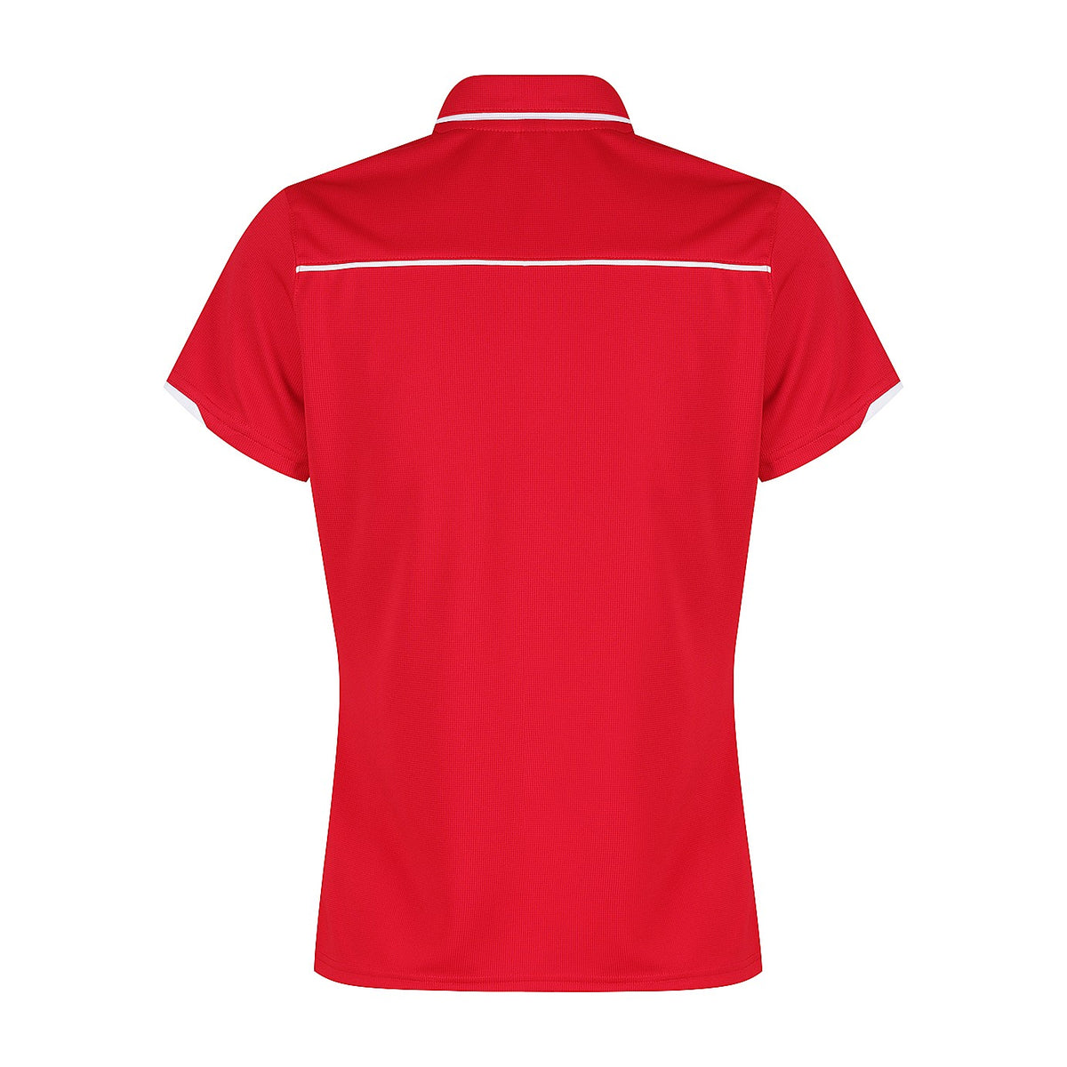 Aussie Pacific Currumbin Womens Polo 2320 in Red/White, back view