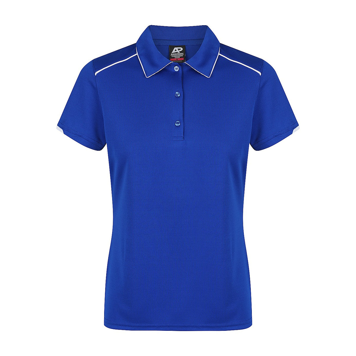 Aussie Pacific Currumbin Womens Polo 2320 in Royal/White