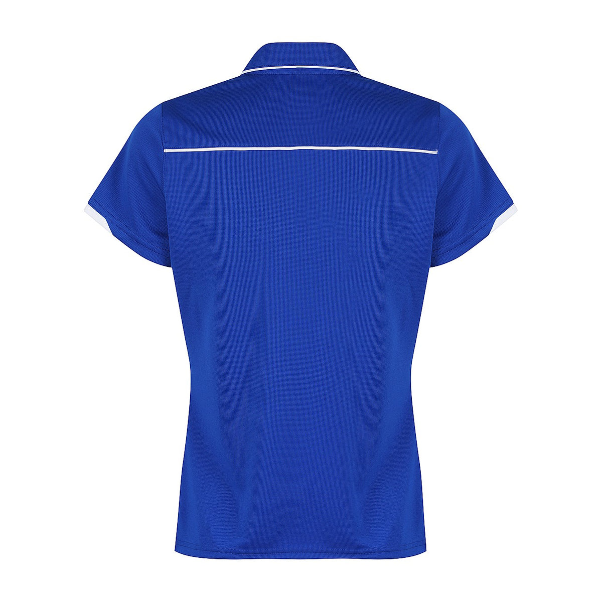 Aussie Pacific Currumbin Womens Polo 2320 in Royal/White, back view