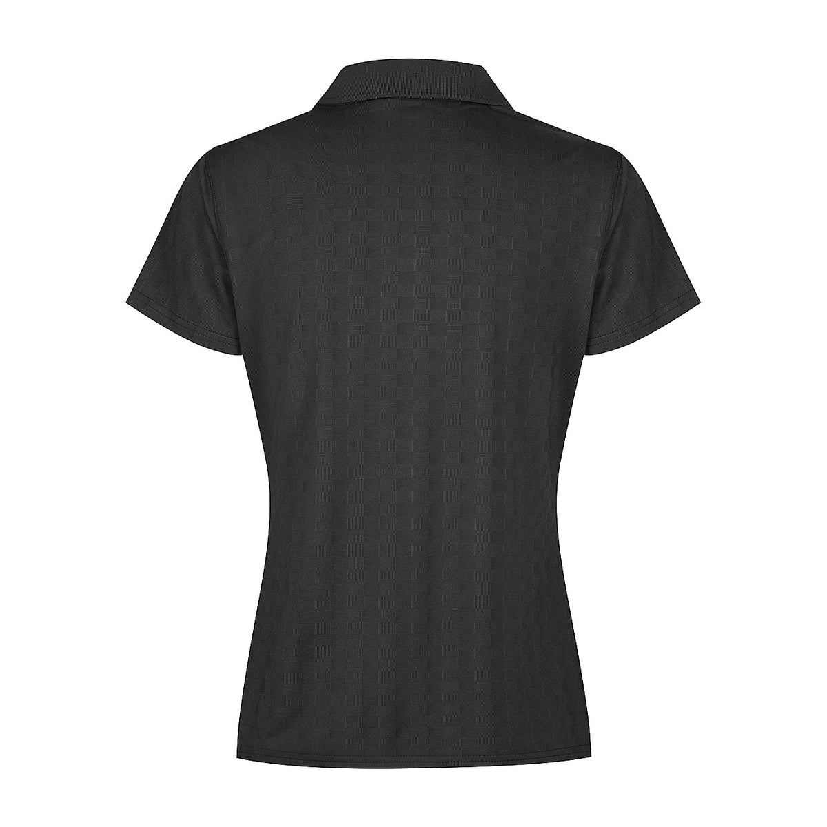 Aussie Pacific Noosa Womens Polo 2325 in Black, back view