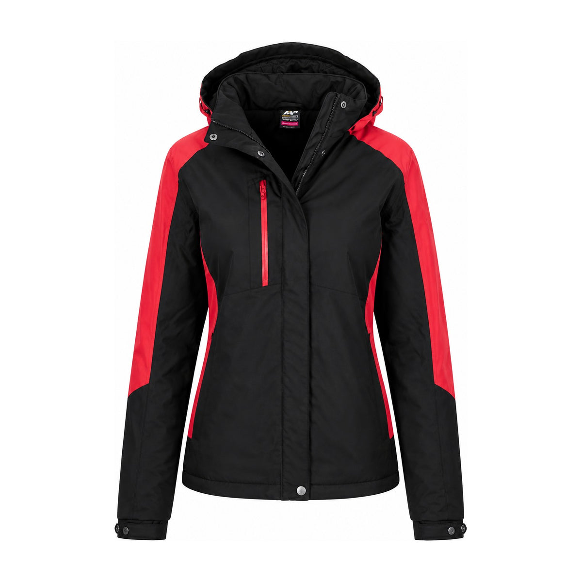 Aussie Pacific Napier Womens Jacket 2518 in Black/Red