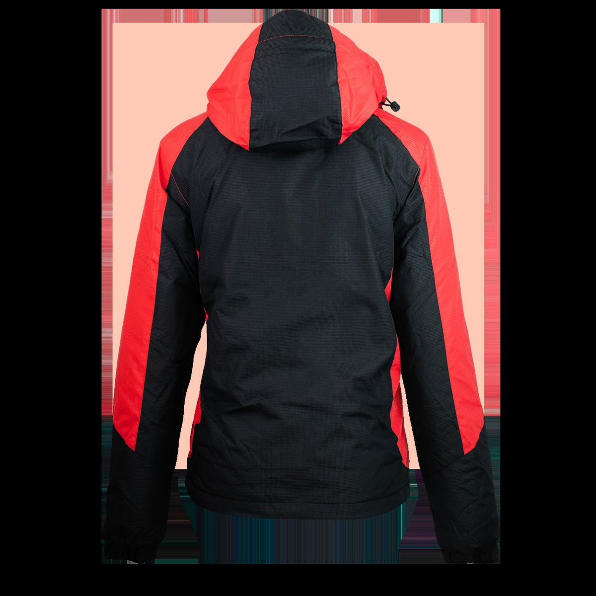 Aussie Pacific Napier Womens Jacket 2518 in Black/Red, back view