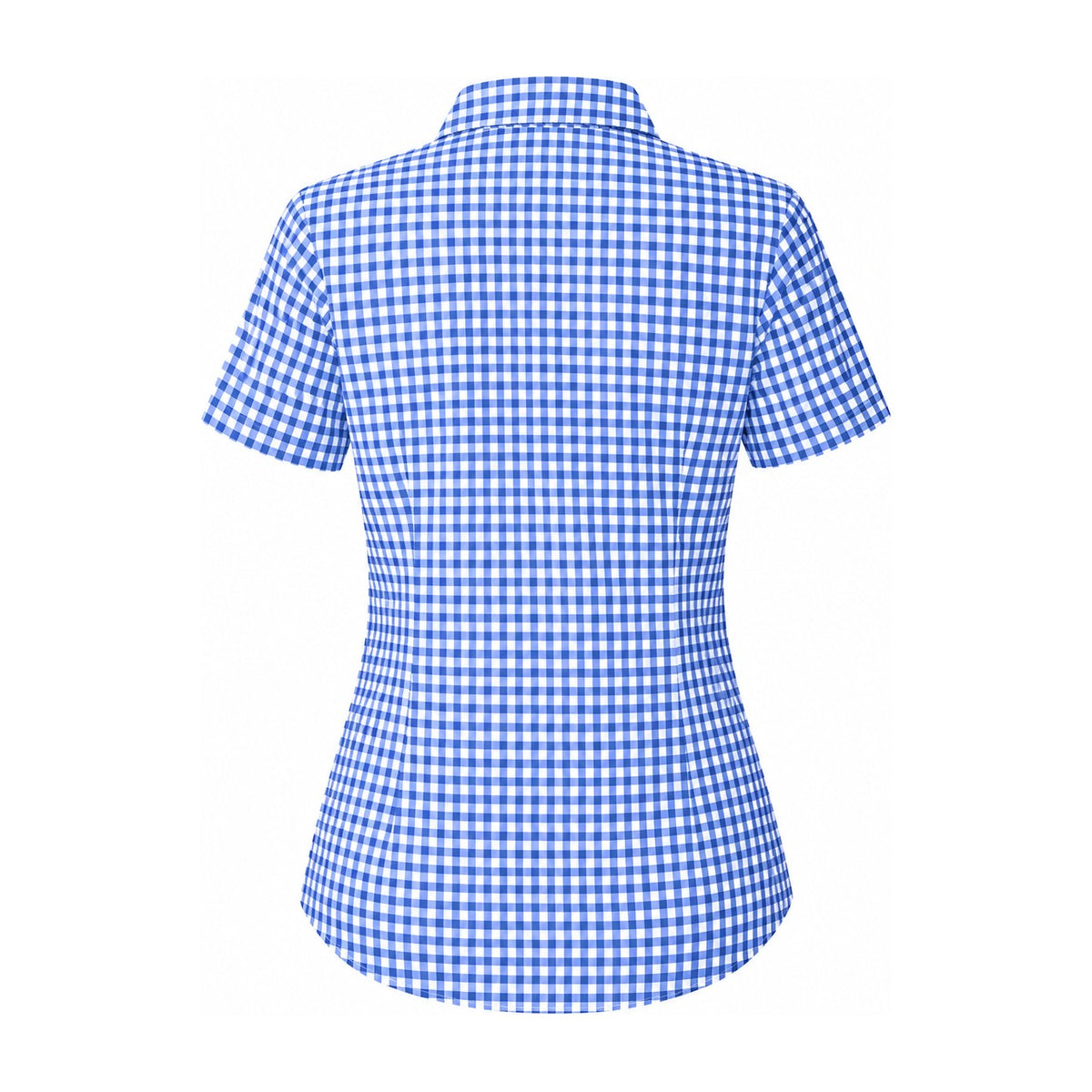 Aussie Pacific Brighton Womens Shirt 2909S in French Blue, back view