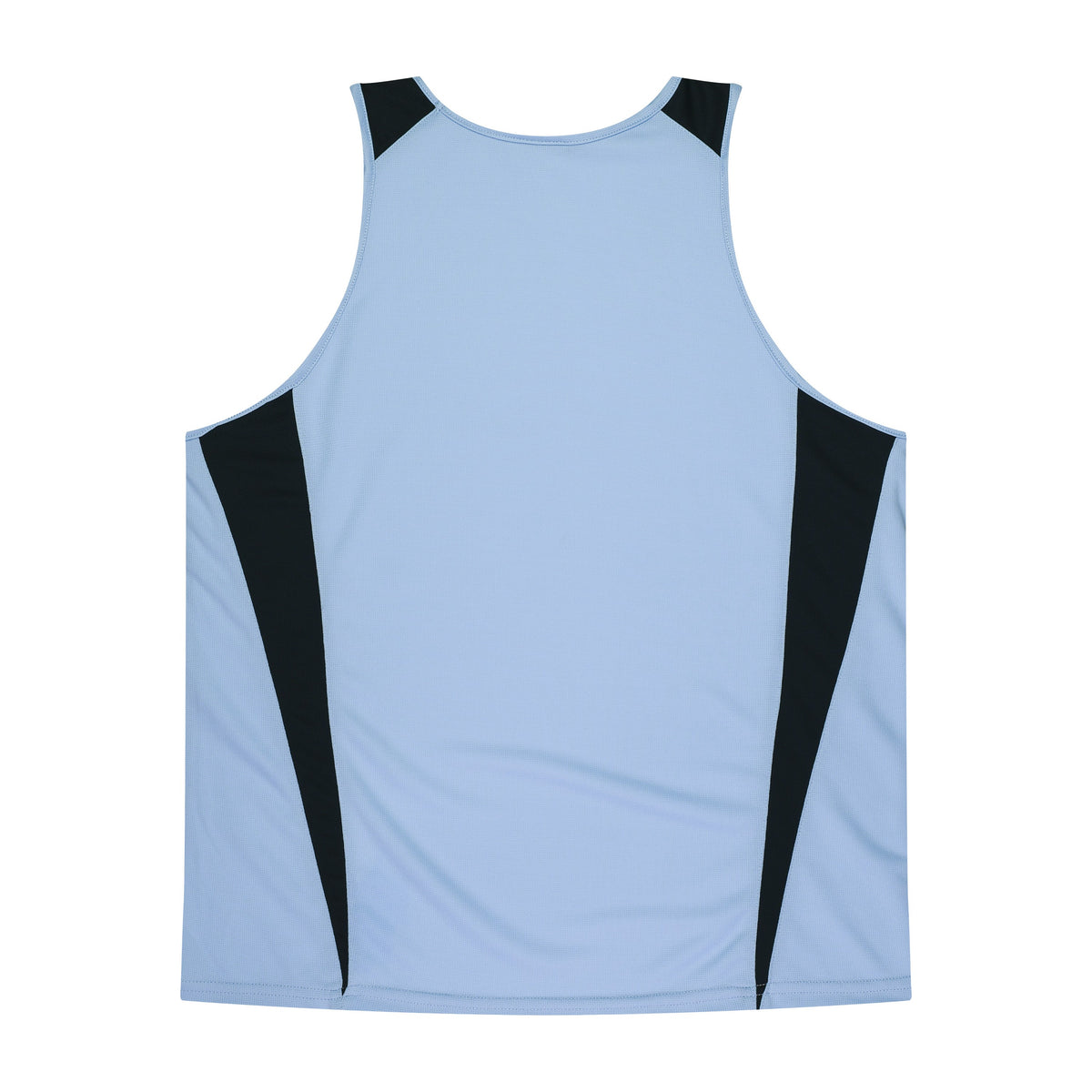 Aussie Pacific Eureka Kids Singlet 3104 in Sky/Navy, back view