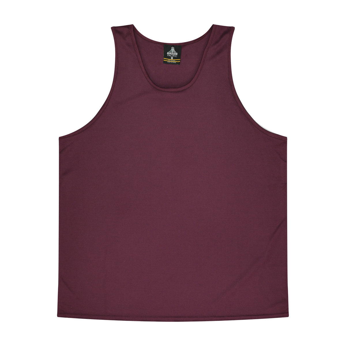 Aussie Pacific Botany Kids Singlet 3107 in Maroon