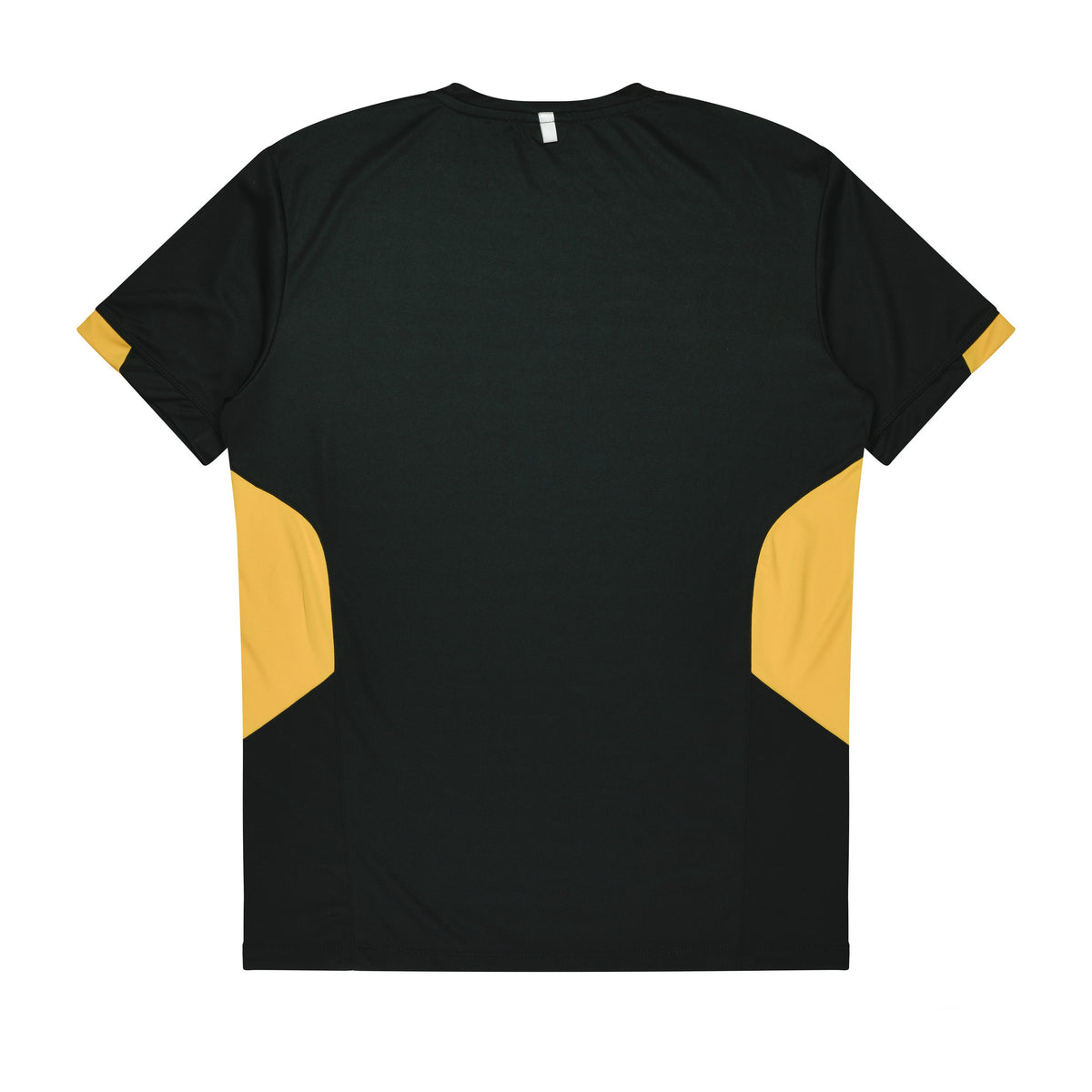 Aussie Pacific Tasman Kids Tee 3211 in Black/Gold, back view