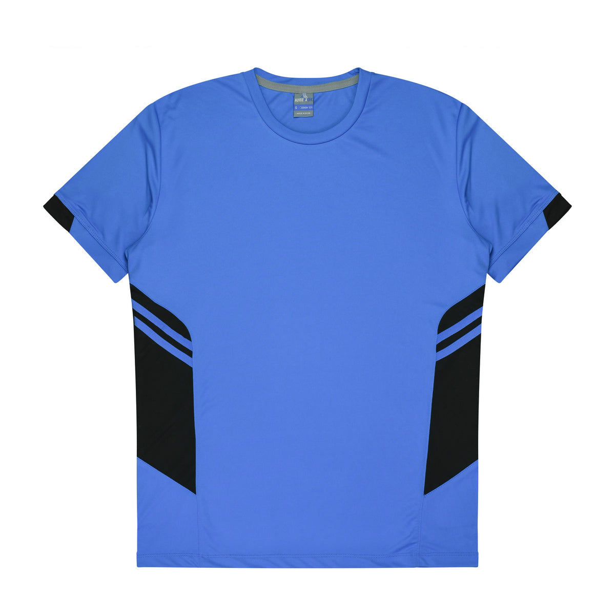 Aussie Pacific Tasman Kids Tee 3211 in Cyan/Black