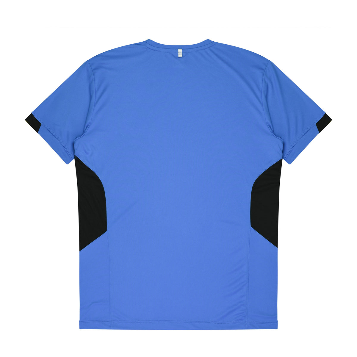 Aussie Pacific Tasman Kids Tee 3211 in Cyan/Black, back view