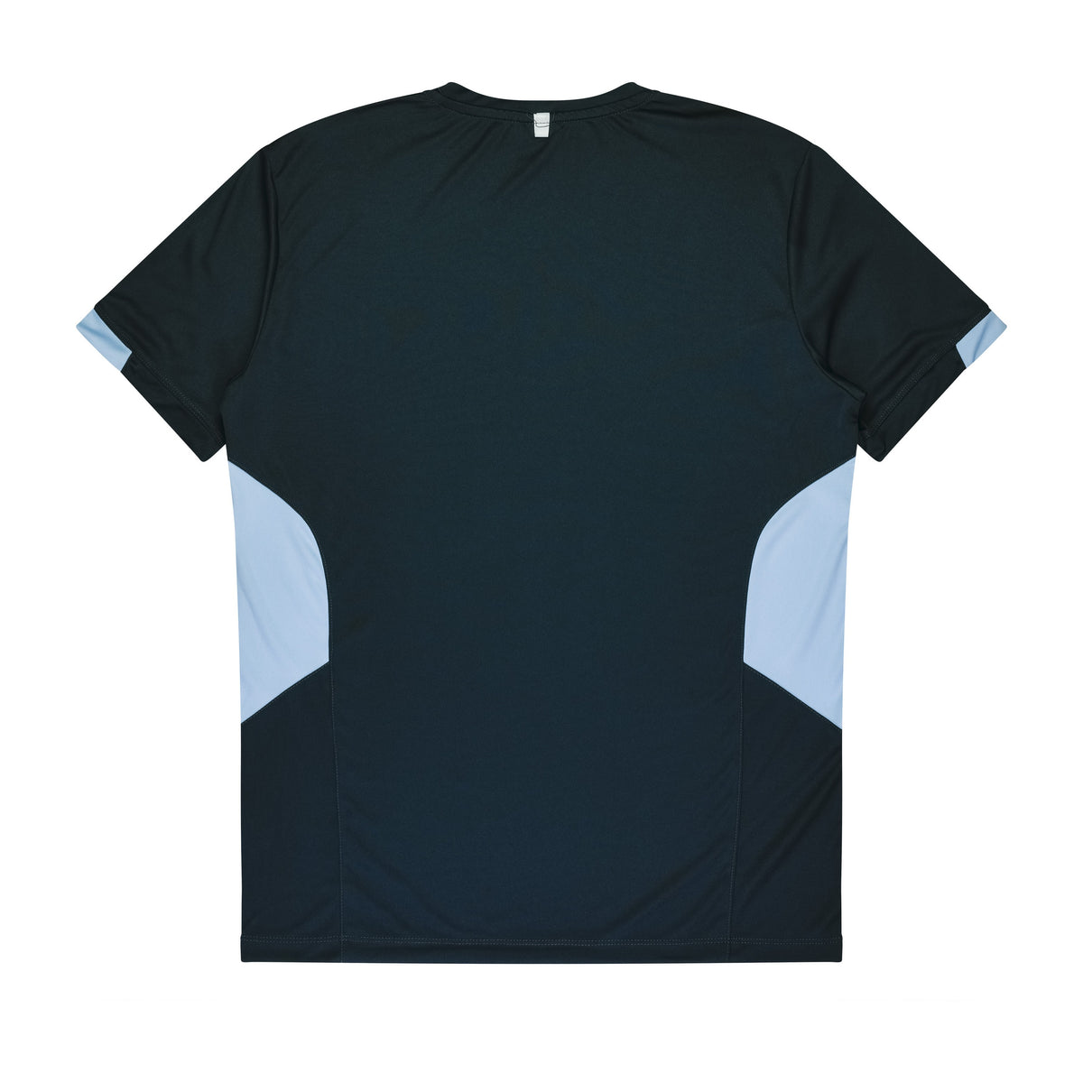 Aussie Pacific Tasman Kids Tee 3211 in Navy/Sky, back view