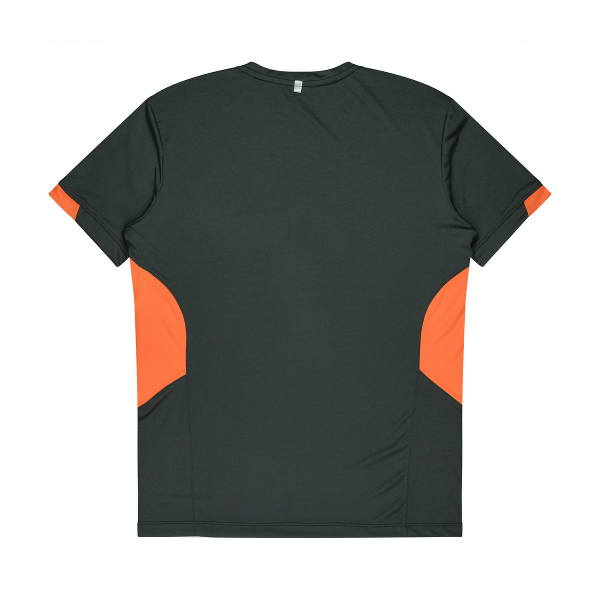 Aussie Pacific Tasman Kids Tee 3211 in Slate/Neon Orange, back view