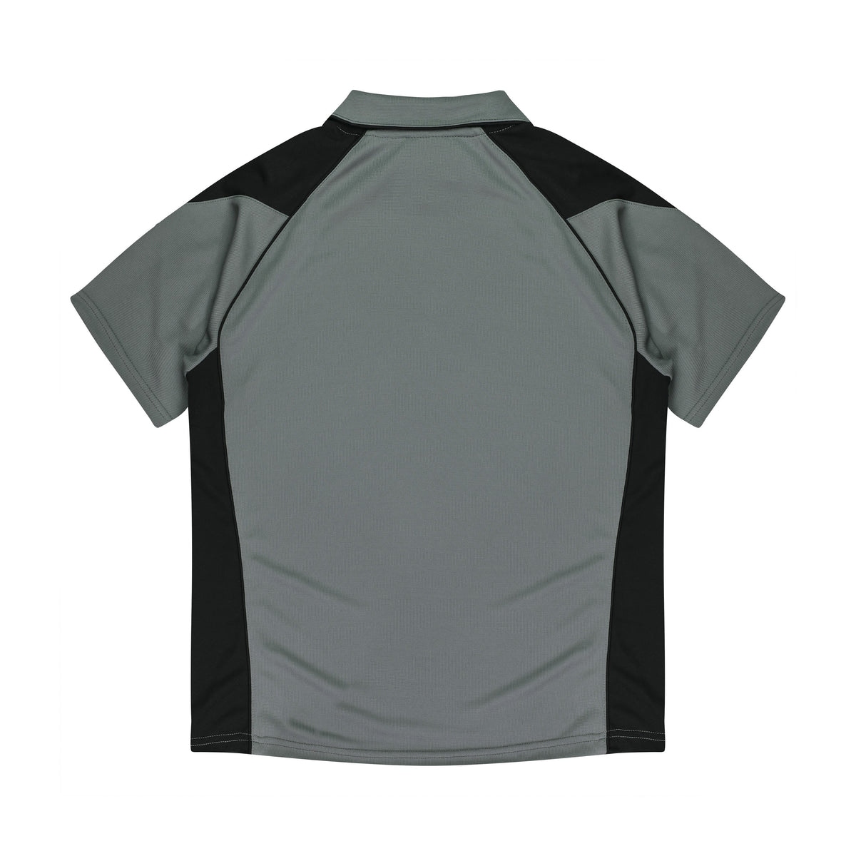 Aussie Pacific Premier Kids Polo 3301 in Ashe/Black, back view