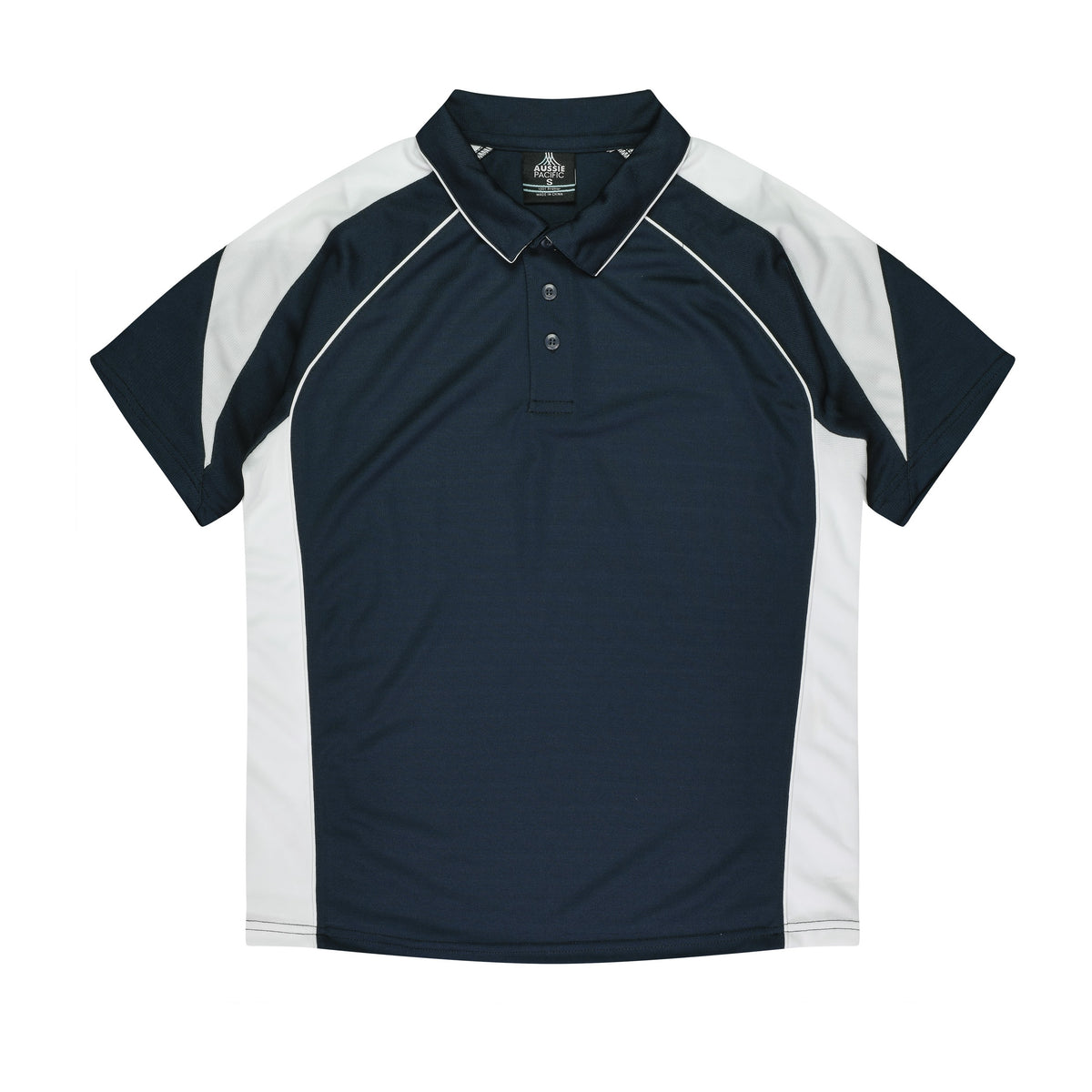 Aussie Pacific Premier Kids Polo 3301 in Navy/White