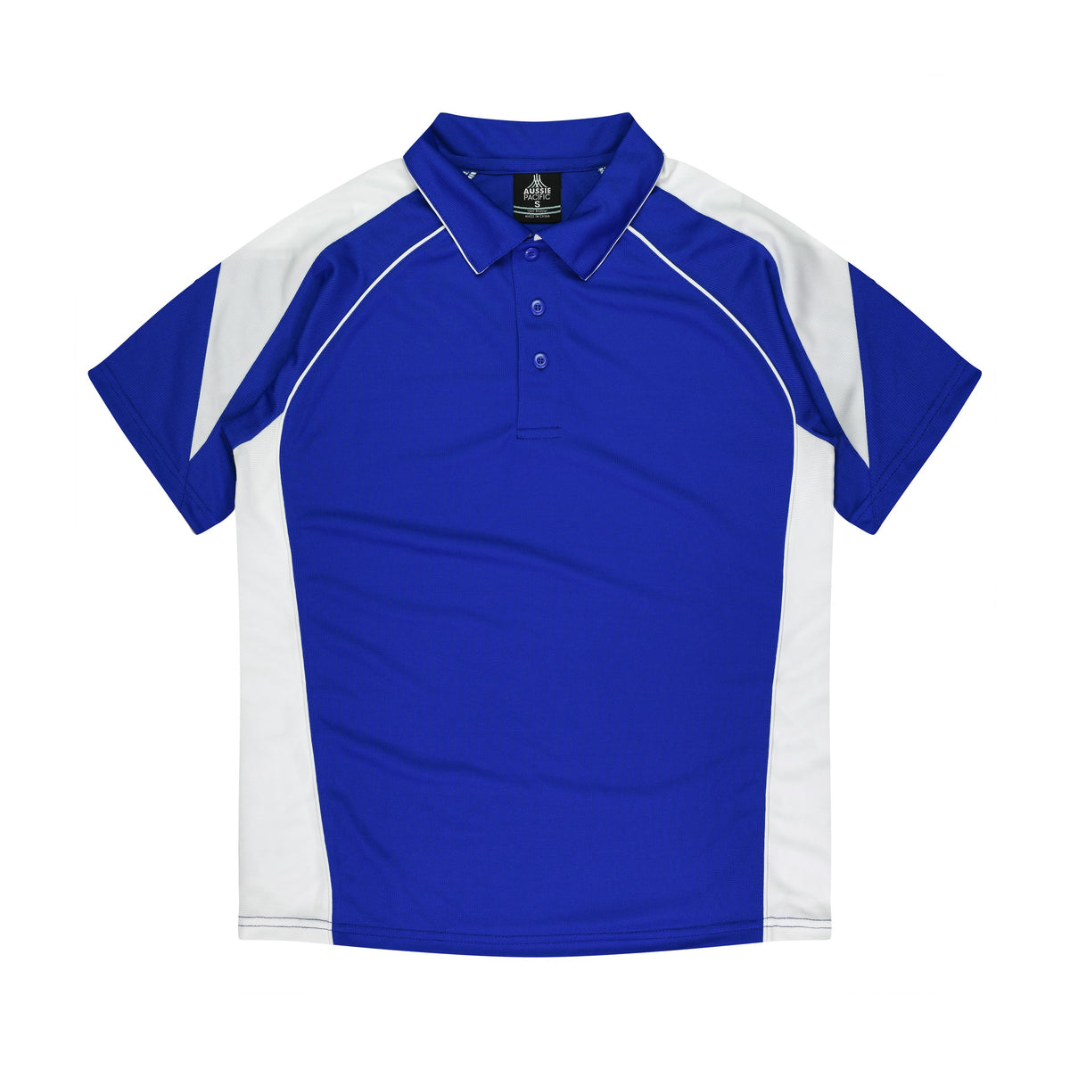 Aussie Pacific Premier Kids Polo 3301 in Royal/White