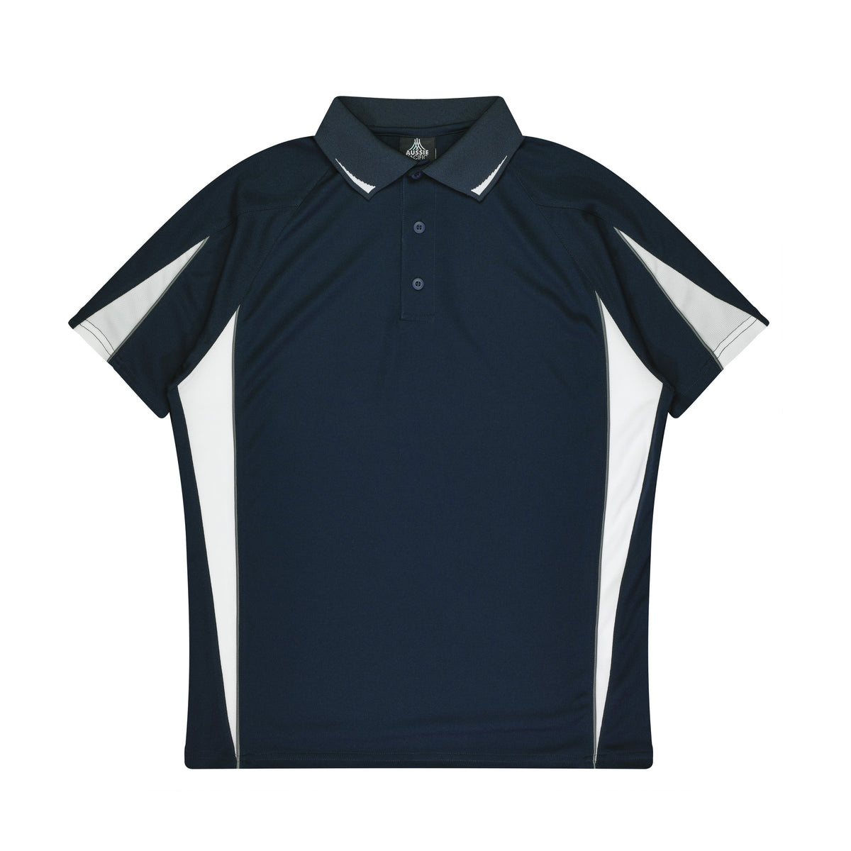 Aussie Pacific Eureka Kids Polo 3304 in Navy/White