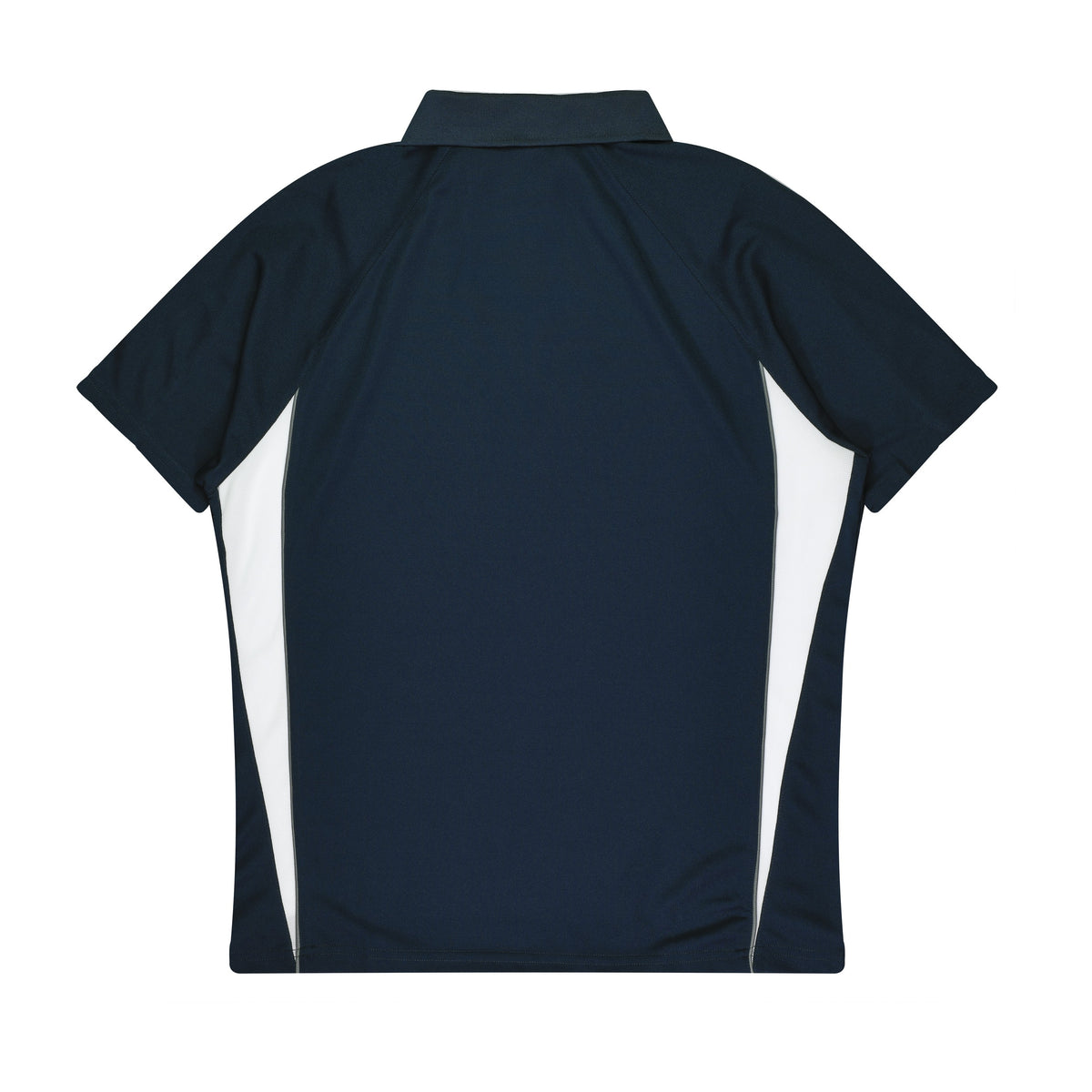 Aussie Pacific Eureka Kids Polo 3304 in Navy/White, back view