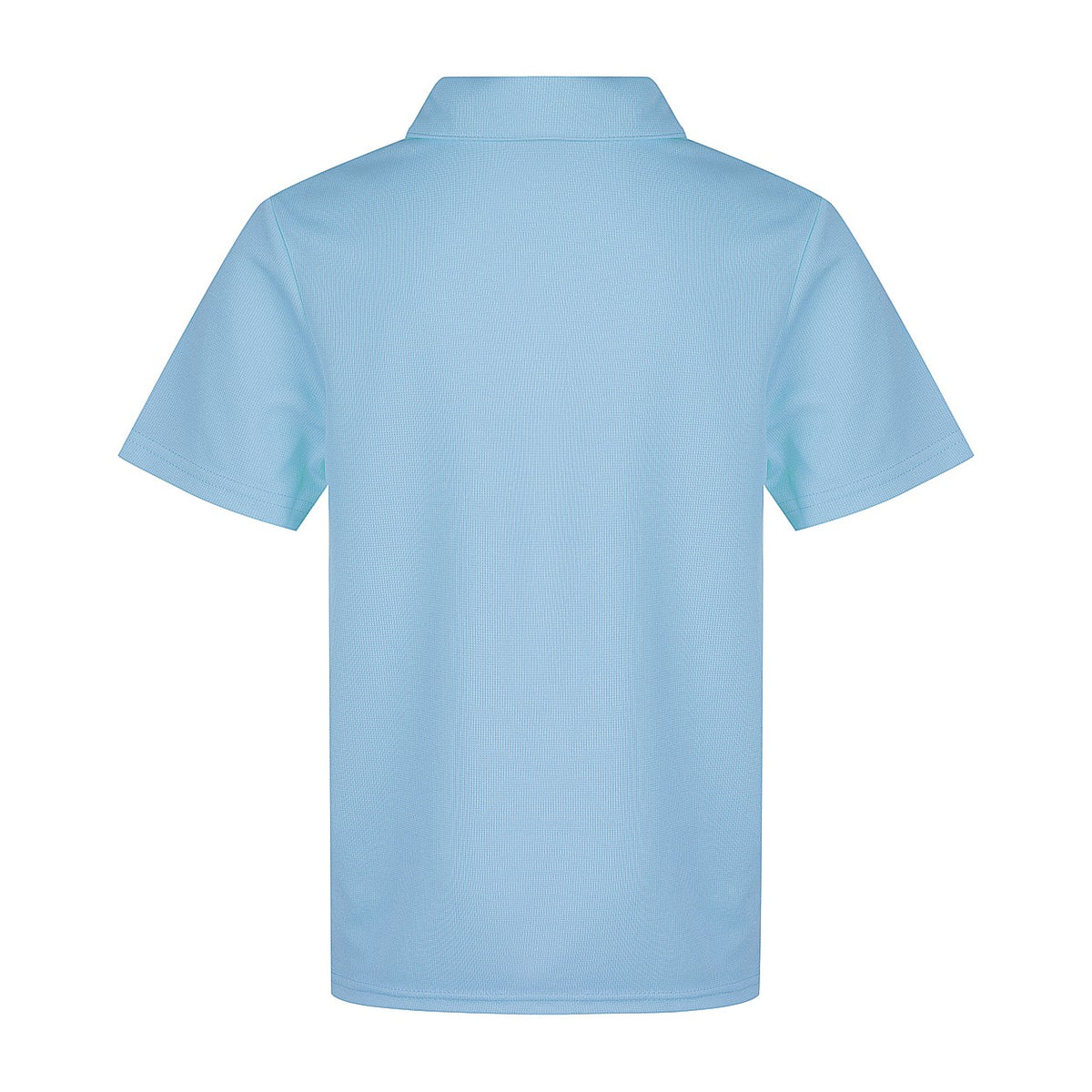 Aussie Pacific Botany Kids Polo 3307 in Sky, back view