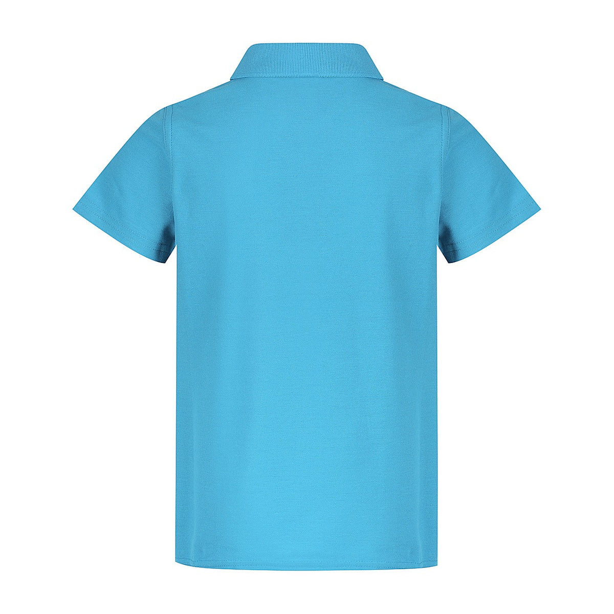 Aussie Pacific Hunter Kids Polo 3312 in Cyan, back view